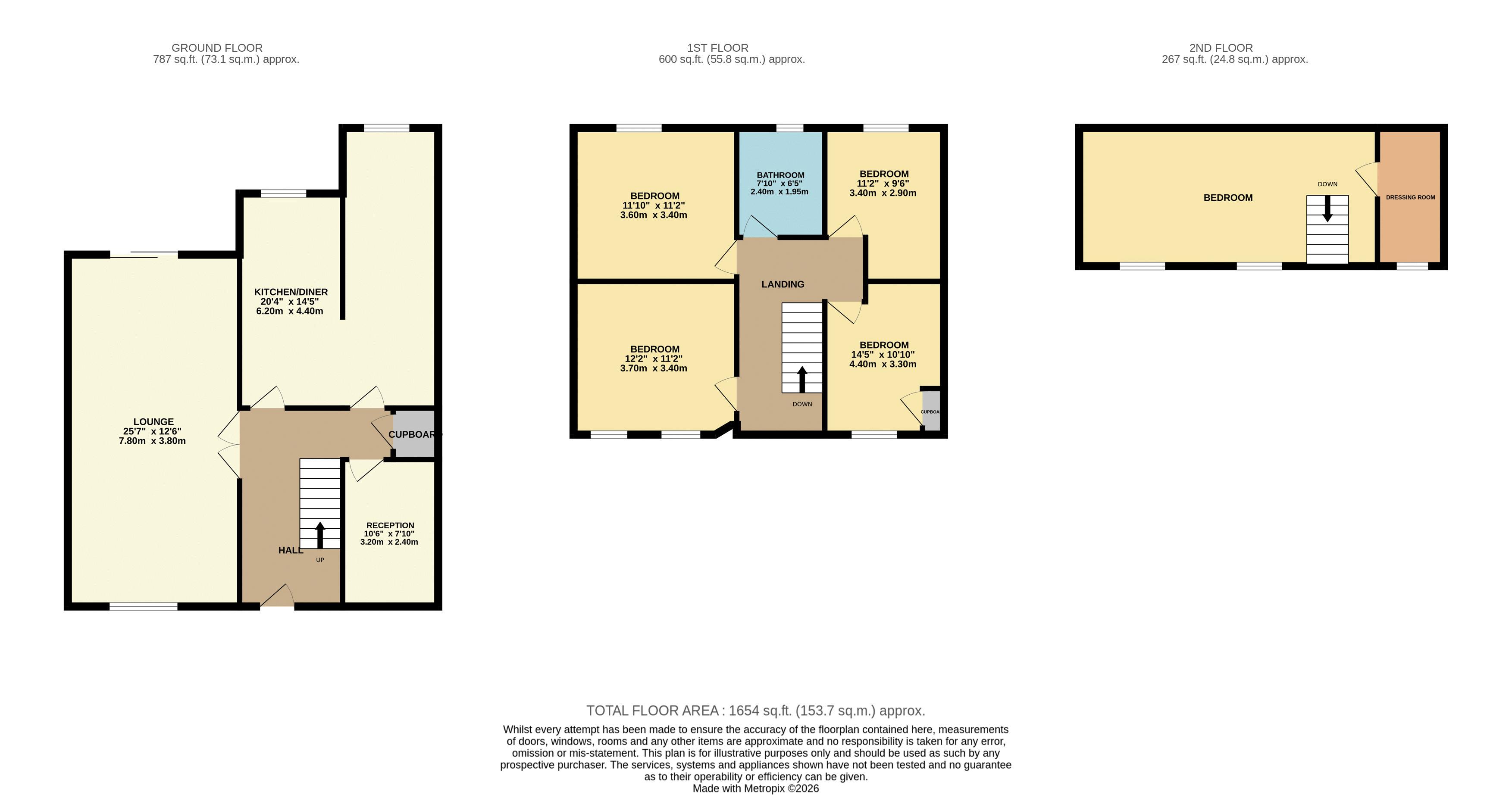203, Churchgate Road, Waltham Cross floorplan