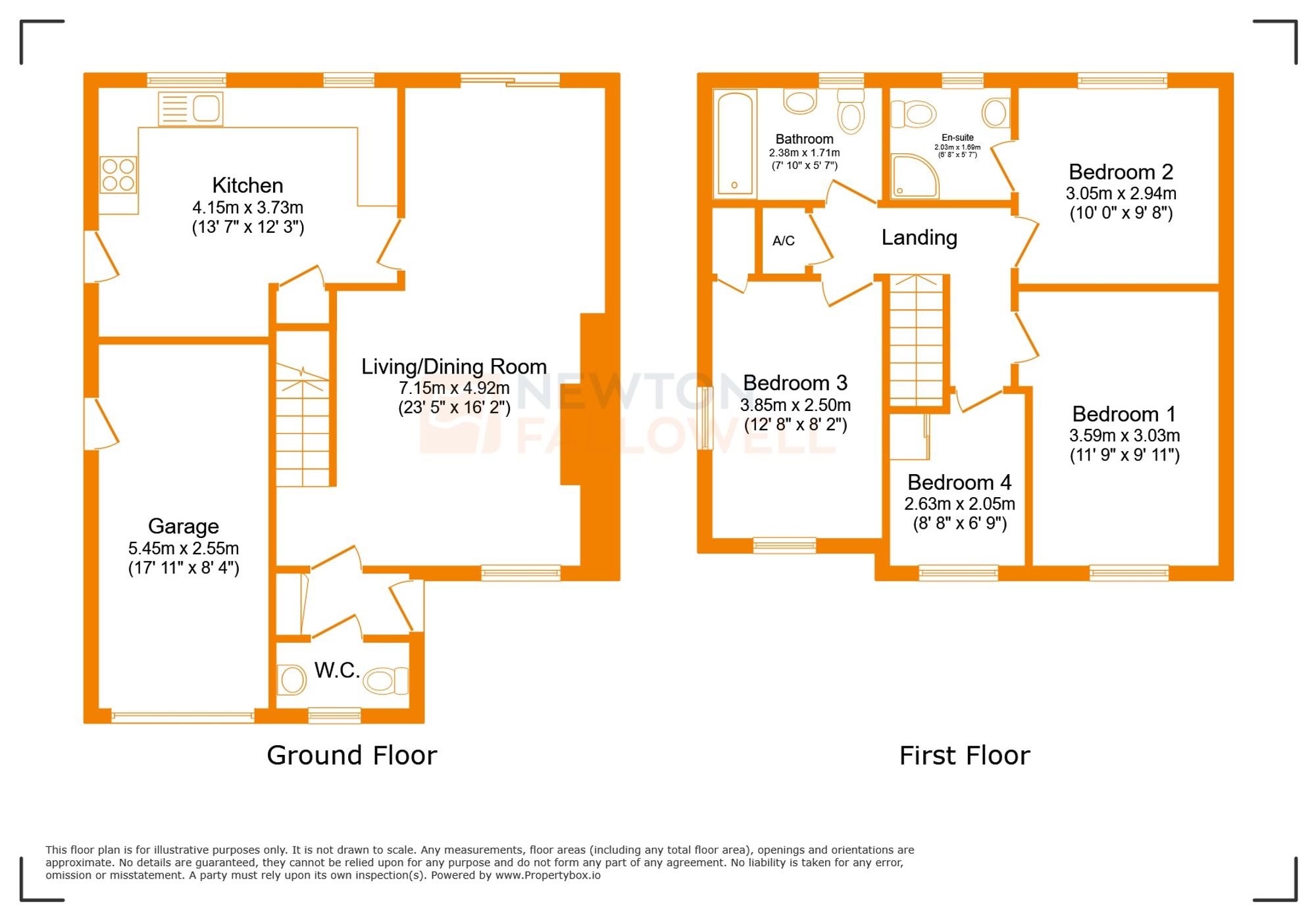 Marigold Way, Leicester floorplan