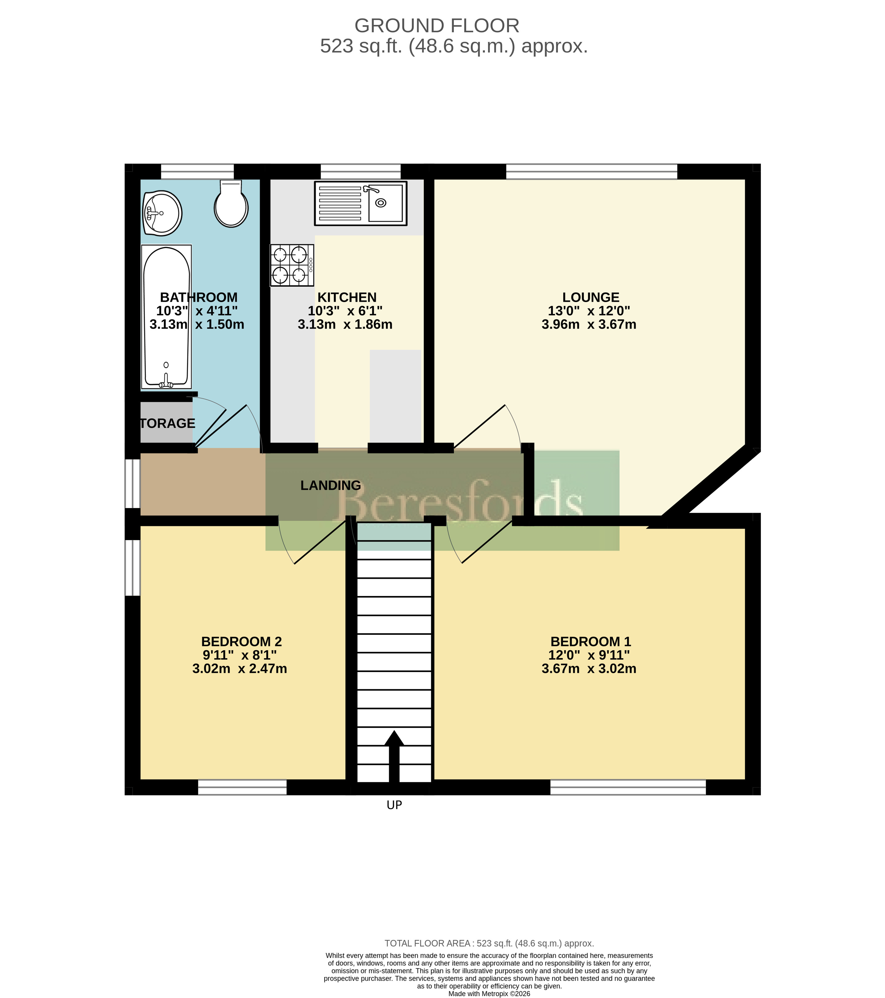 42, Moor Lane, Upminster floorplan