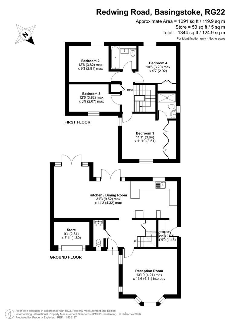 Redwing Road, Basingstoke floorplan