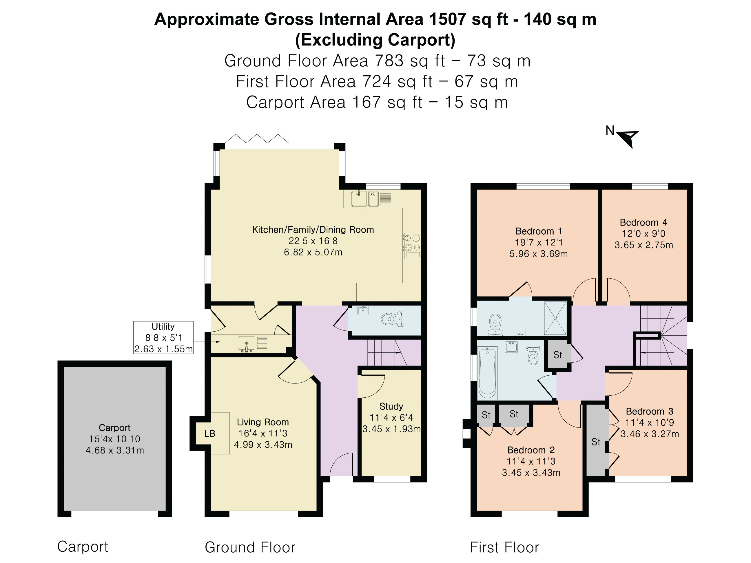 1 Aubrey Gardens, Mill Road, Liss floorplan