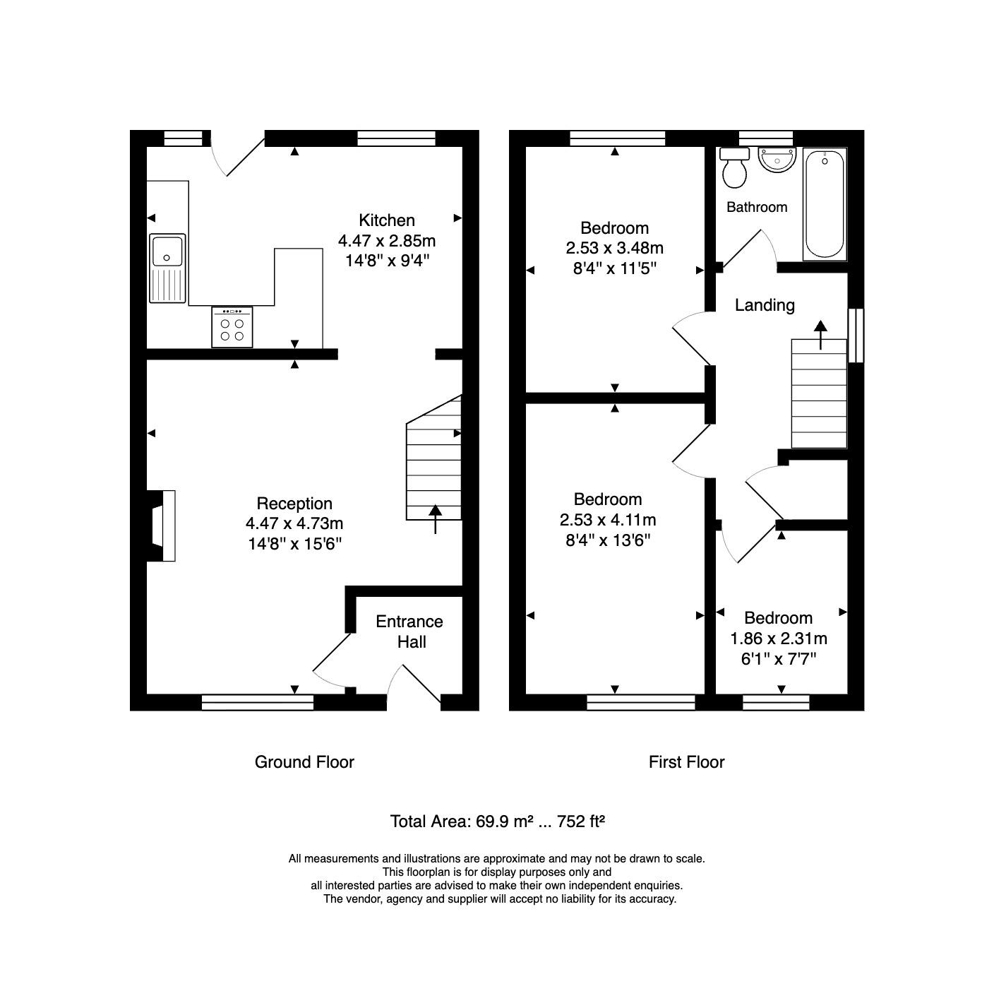 6, The Paddocks, Leicester floorplan