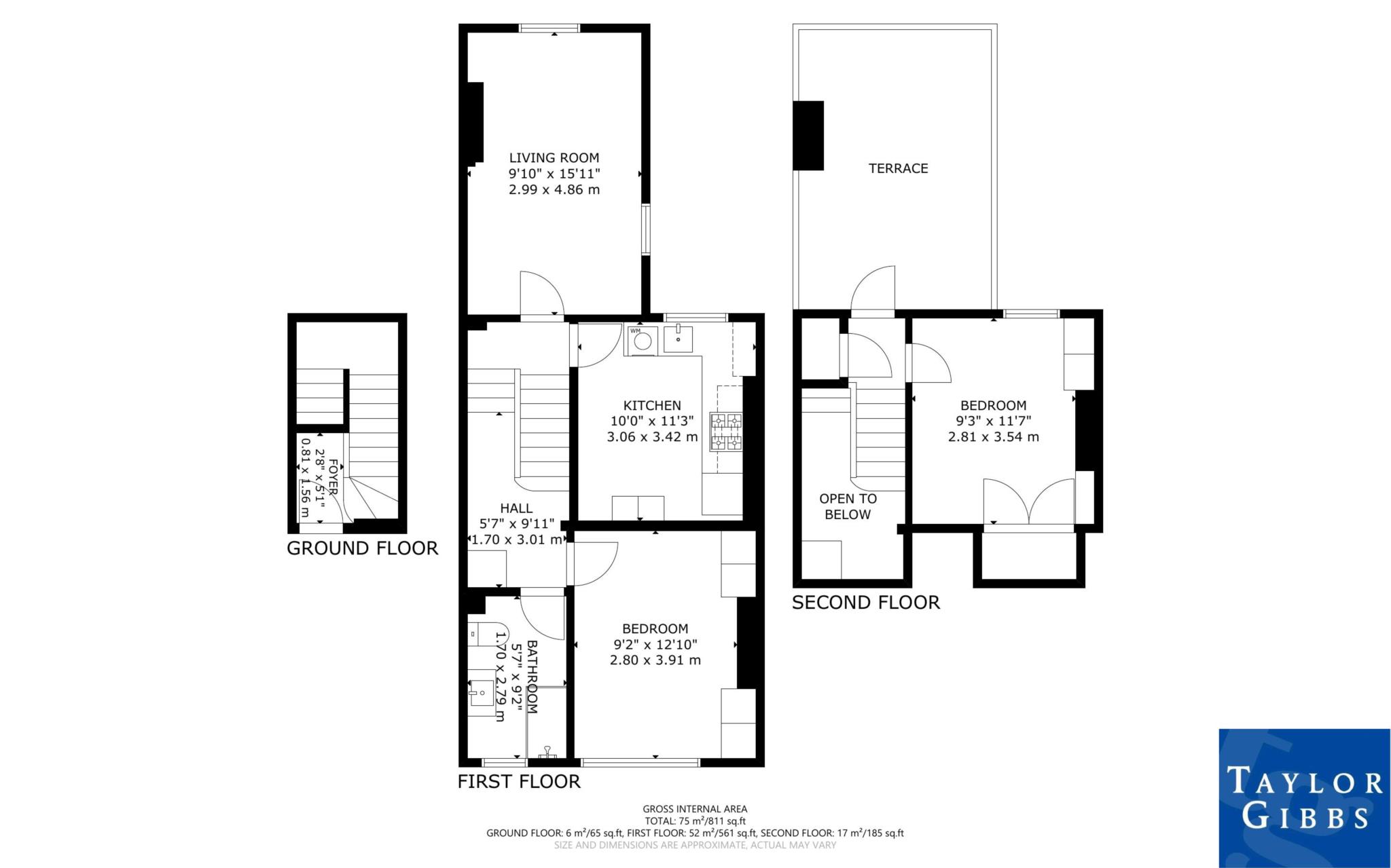 22b, Harberton Road, London floorplan