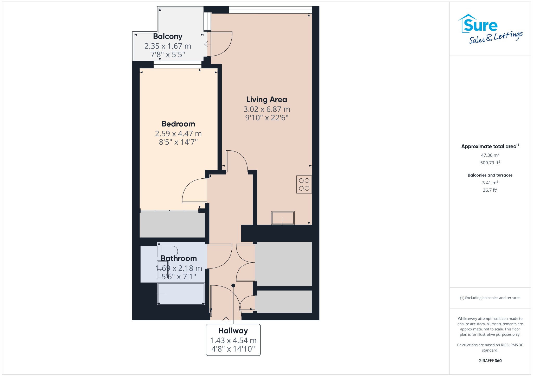 46 K D Tower, Cotterells, Hemel Hempstead floorplan