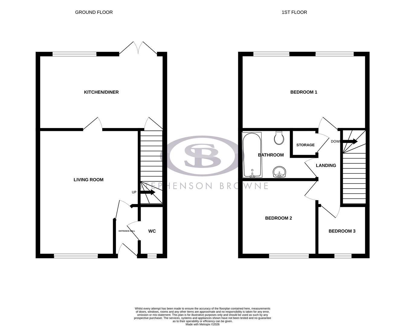 Booth Street, Newcastle-Under-Lyme floorplan