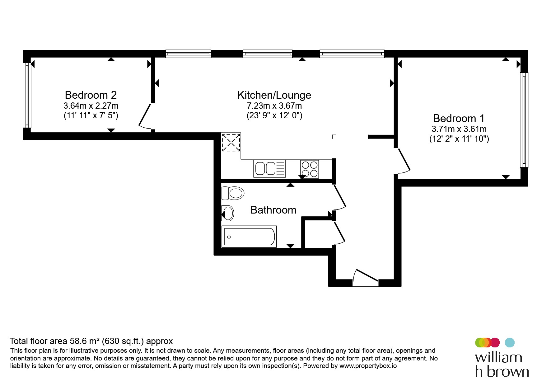 Northumberland Street, Norwich floorplan