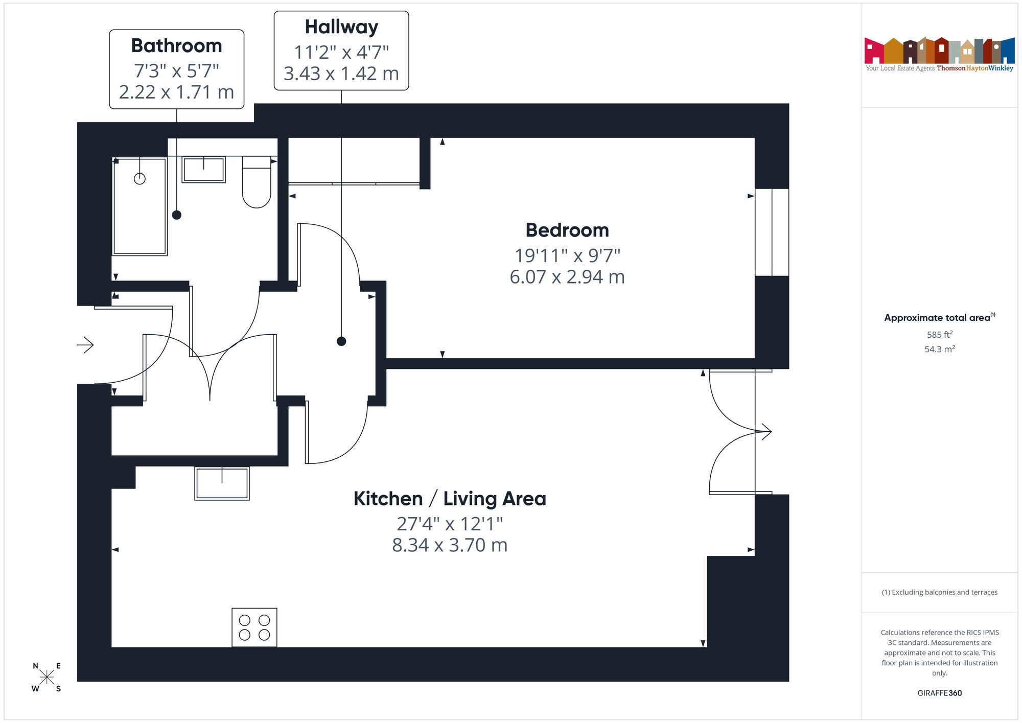 Apartment 26 Alavana Place, Shap Road, Kendal floorplan