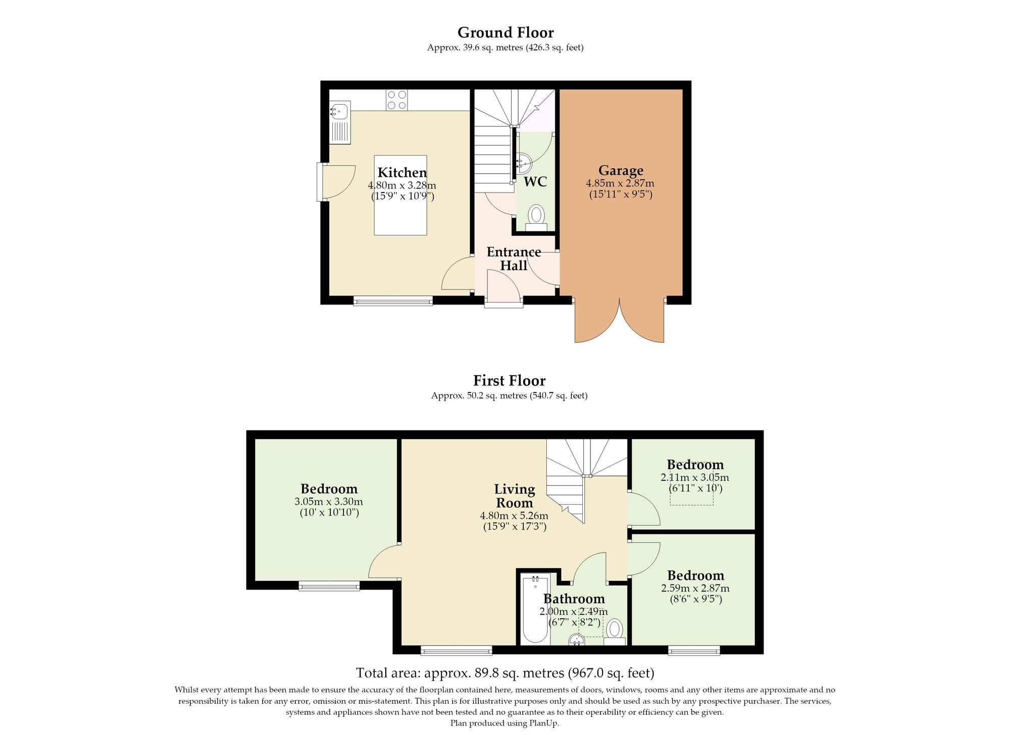 1 Sefton Lane, Great Yarmouth floorplan