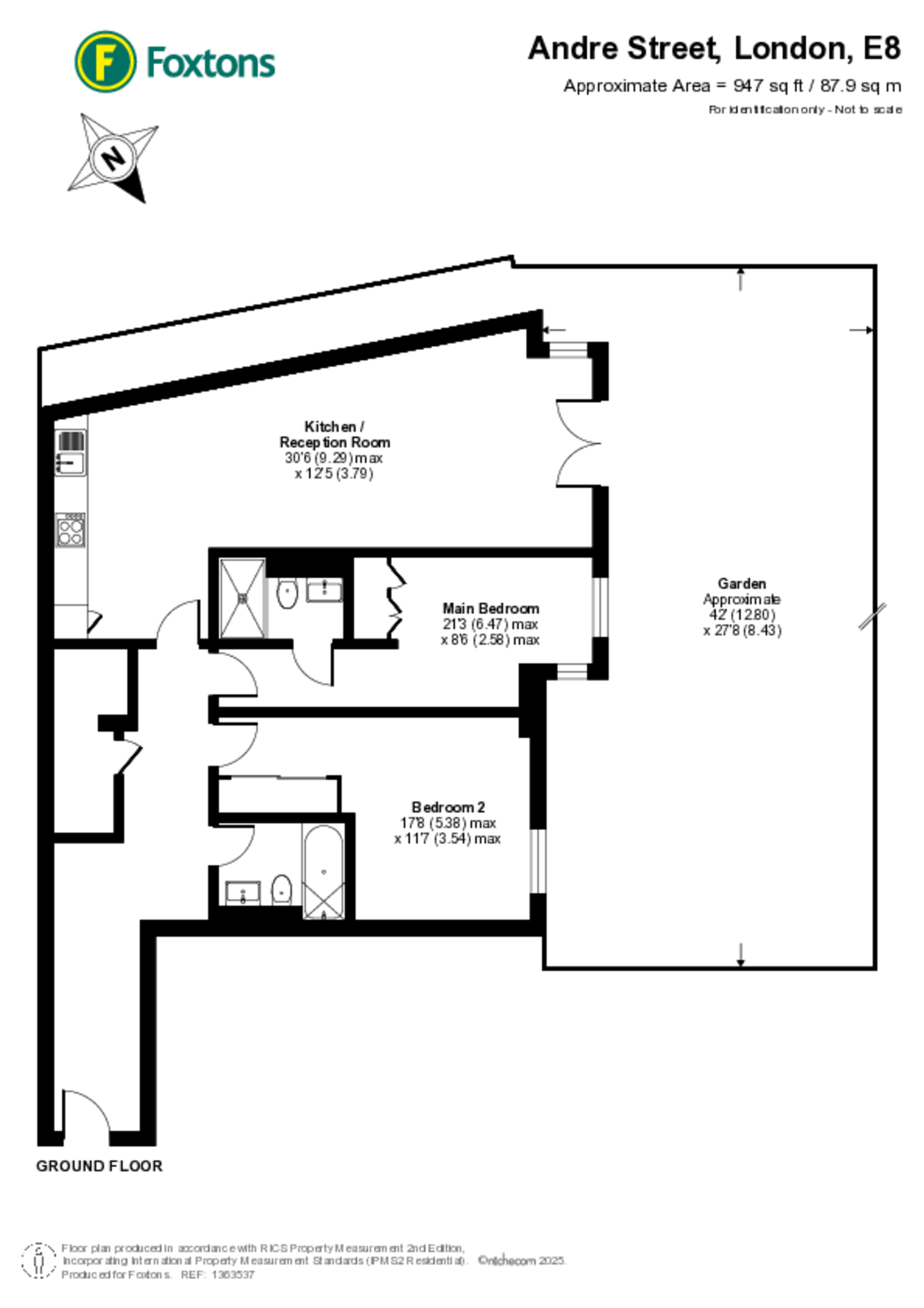 Andre Street, Hackney floorplan