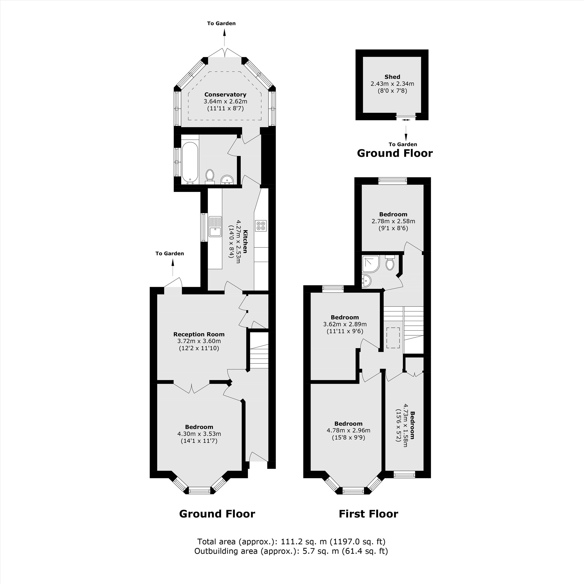 52, Glynfield Road, London floorplan