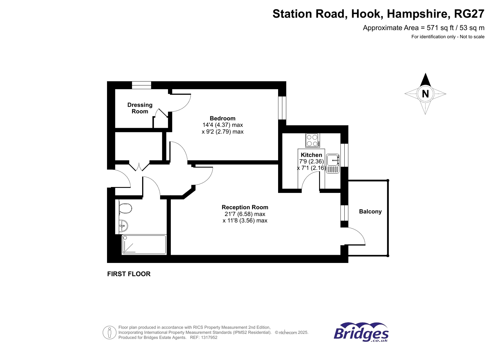 16 Roslin Place,, Station Road, Hampshire floorplan