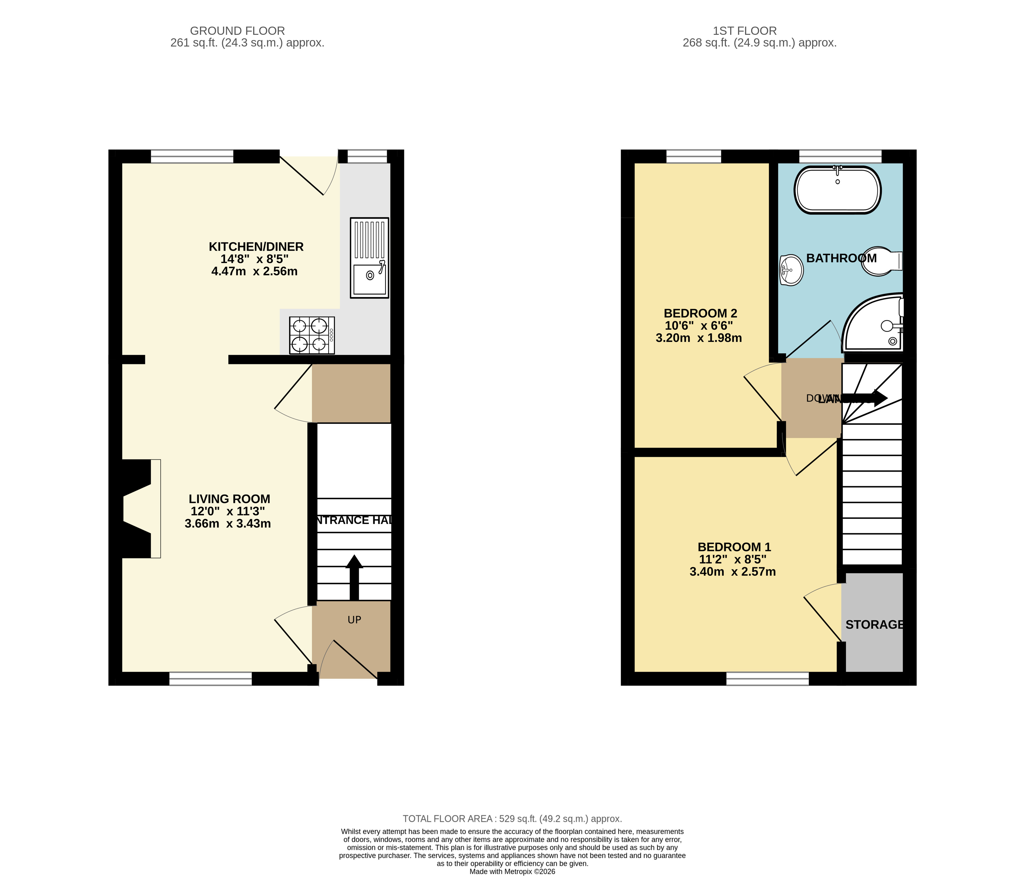 6, Prospect Square, Westbury floorplan