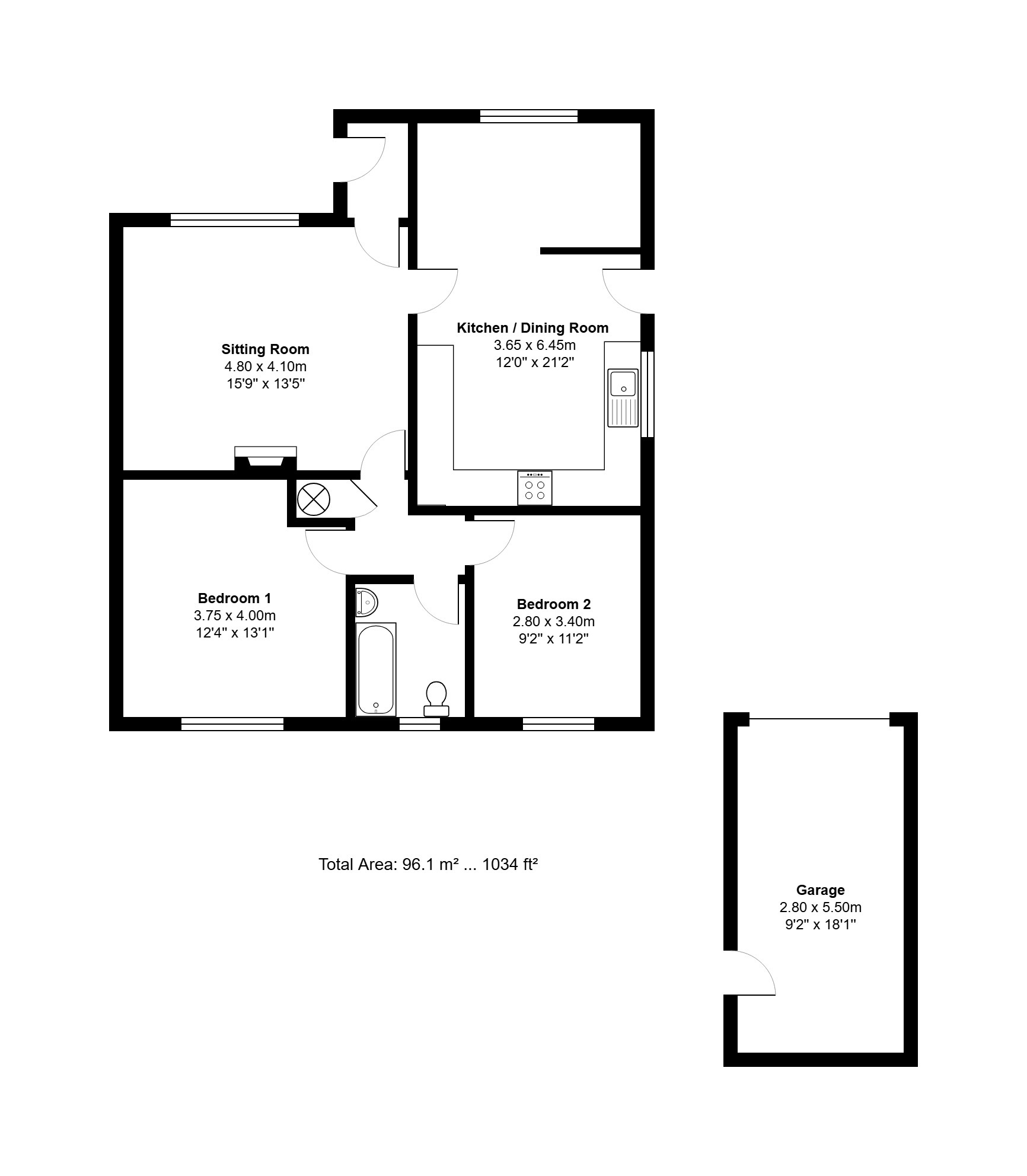 29, Linn Chilvers Drive, King's Lynn floorplan