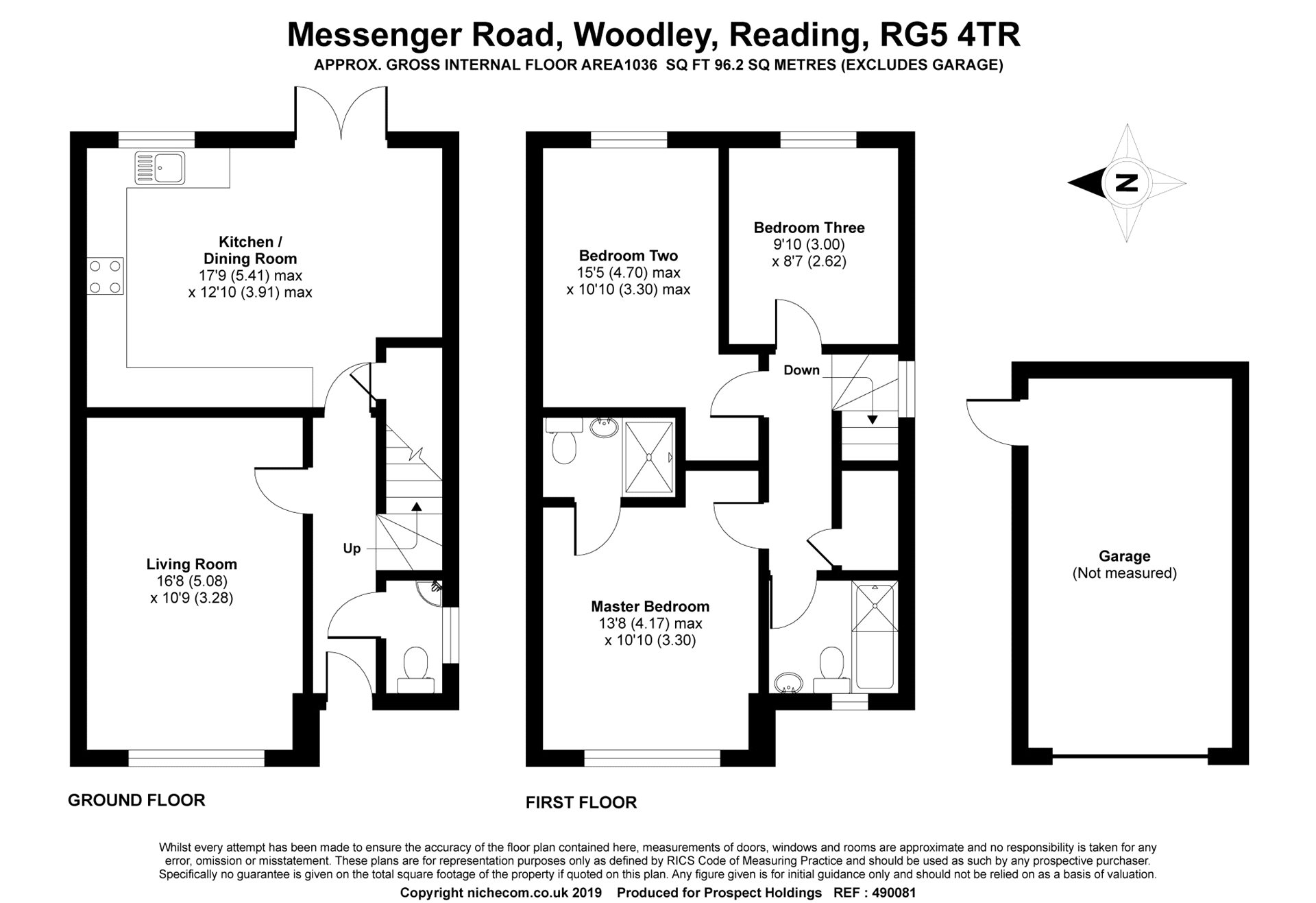 3 Bedrooms Semi-detached house to rent in Messenger Road, Woodley, Berkshire RG5