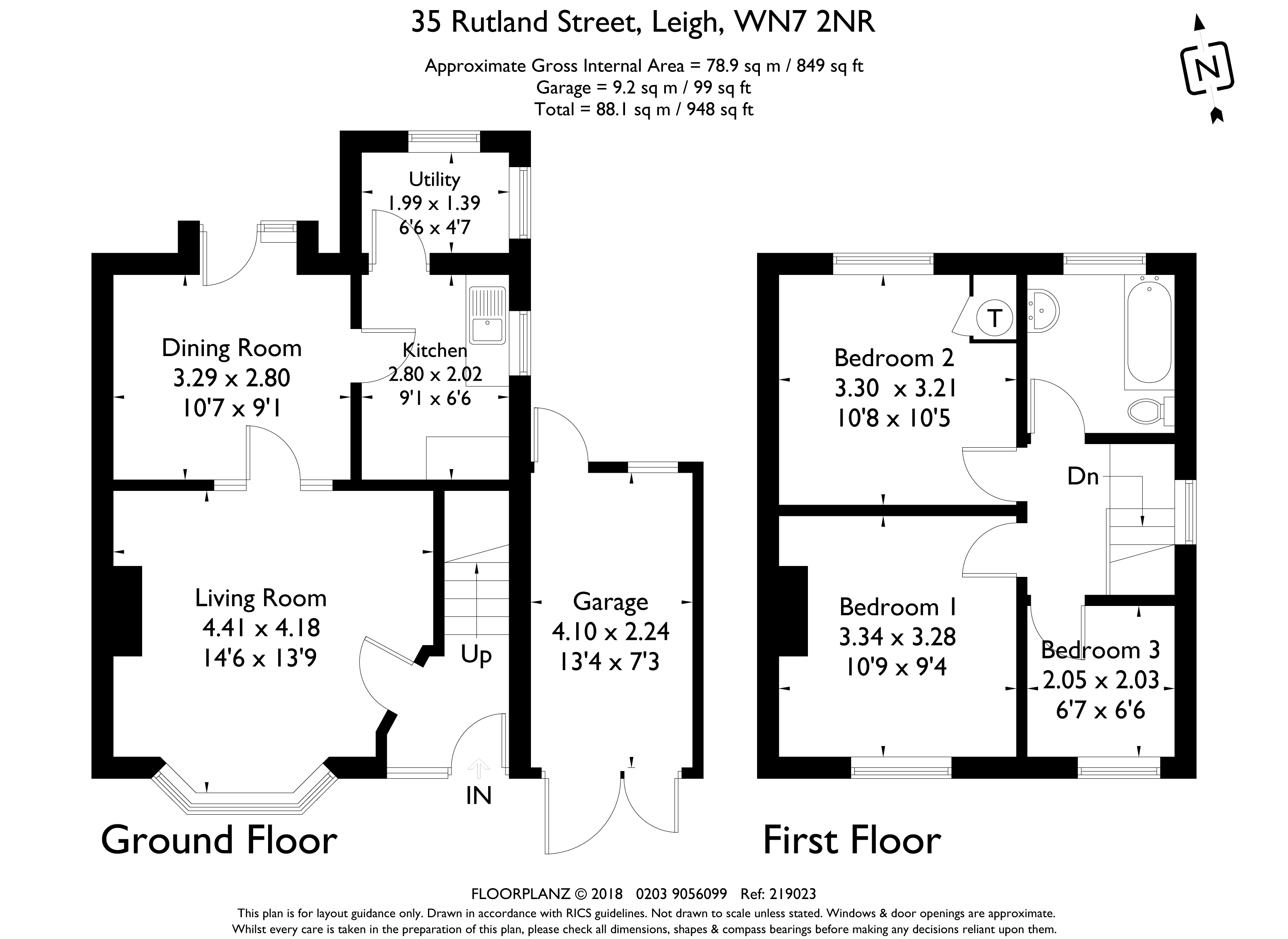 3 Bedrooms Semi-detached house for sale in Rutland Street, Leigh WN7