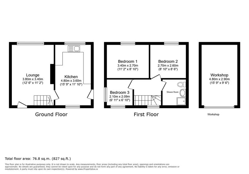 52, Windsor Avenue Buckland, Newton Abbot floorplan