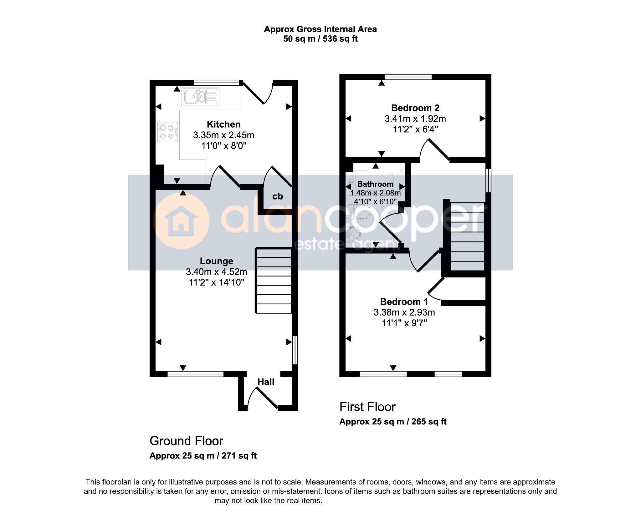 89, Kenilworth Drive, Nuneaton floorplan