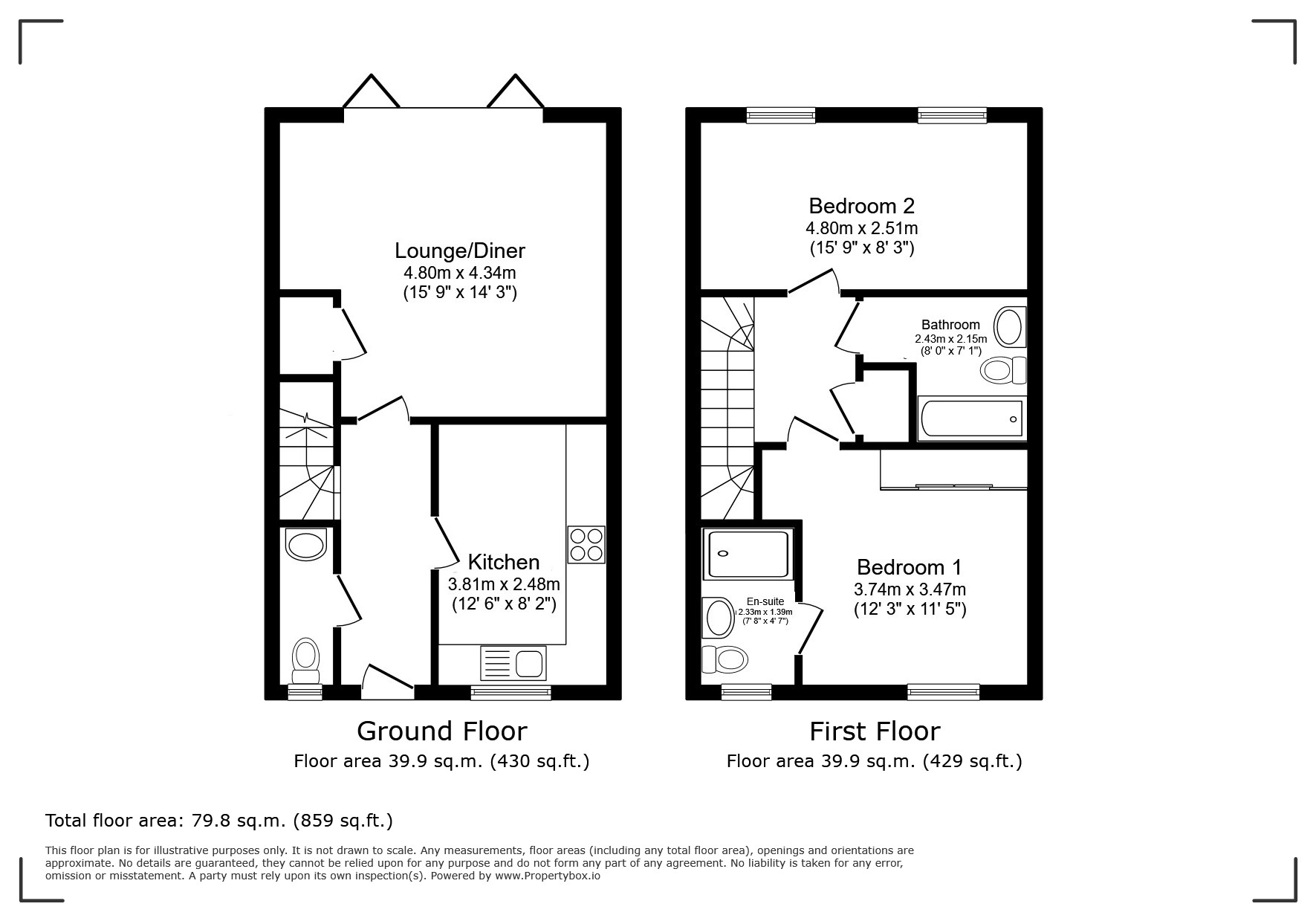 24, Paddock Way, Berkshire floorplan