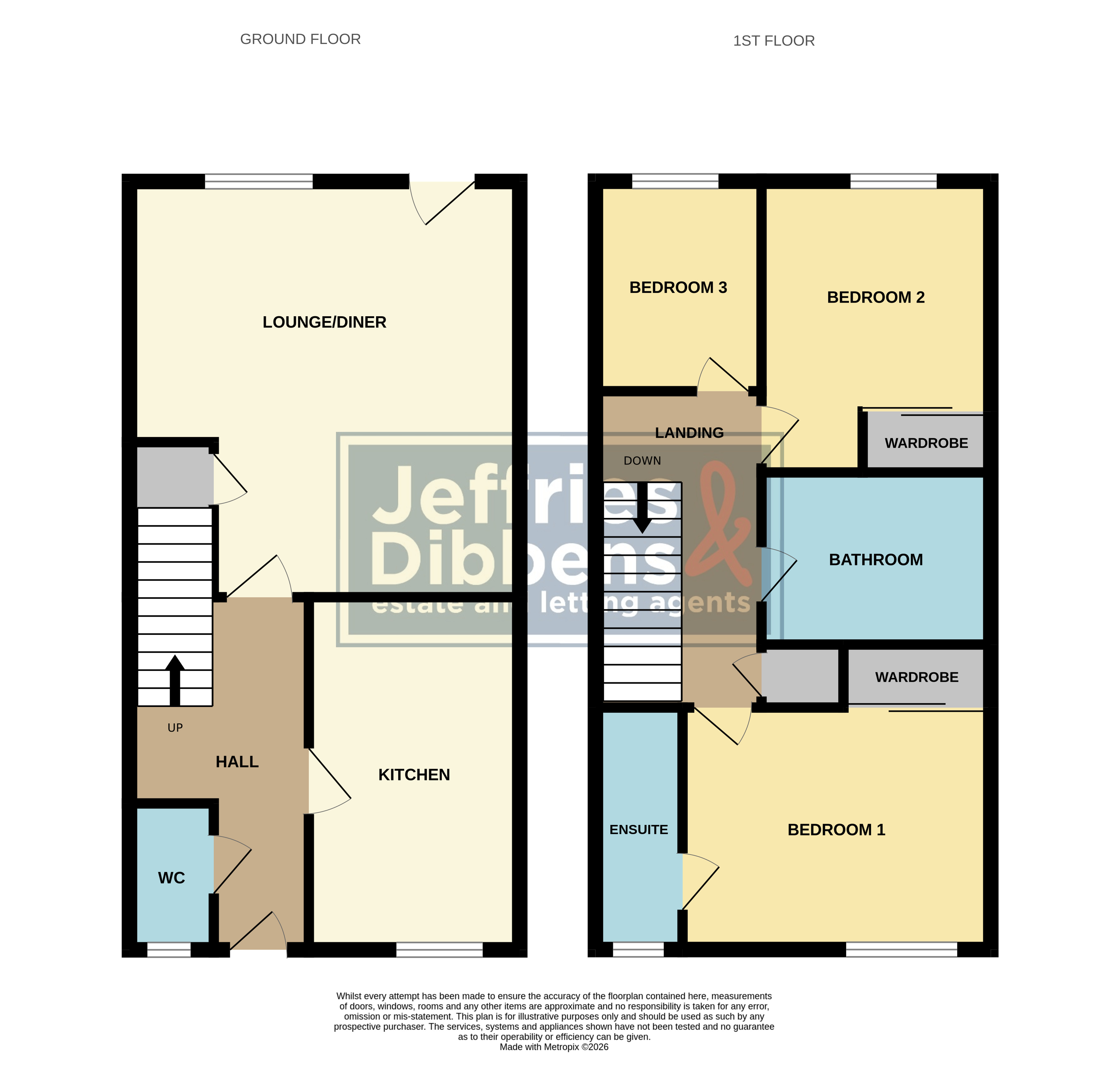 6, Lesser Horseshoe Close, Fareham floorplan