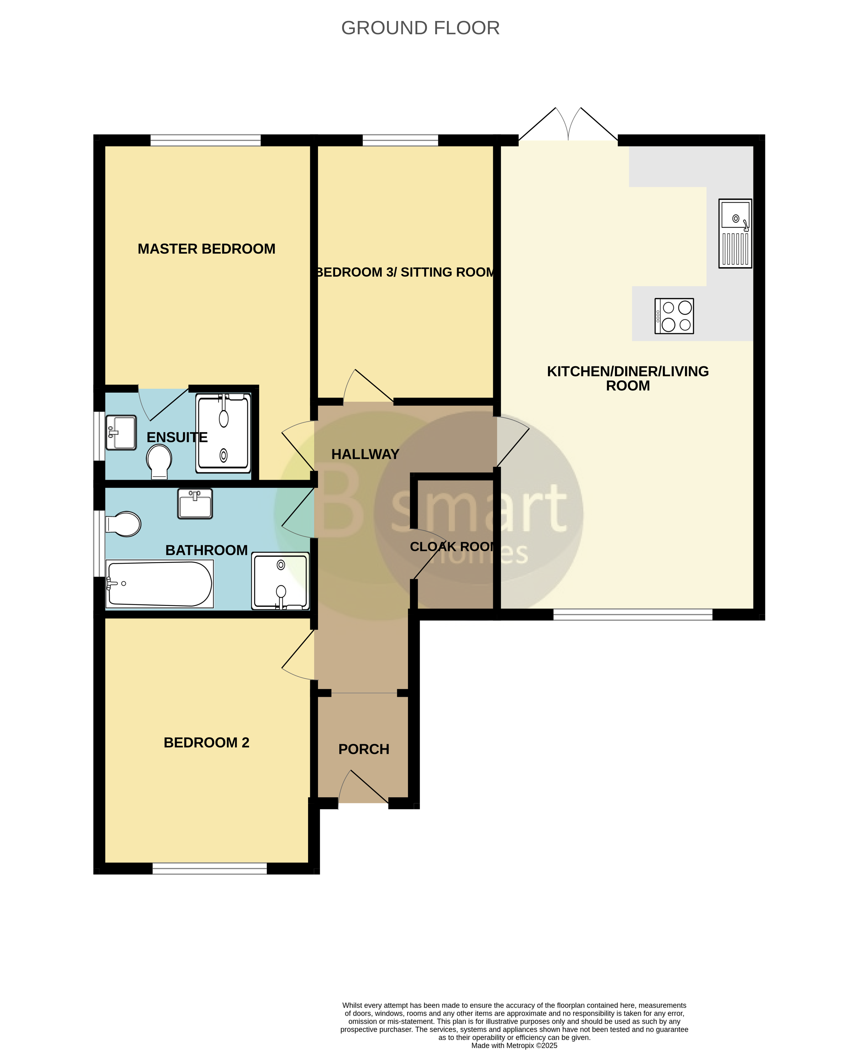 Plot 1, Biscay Lane, Rotherham floorplan