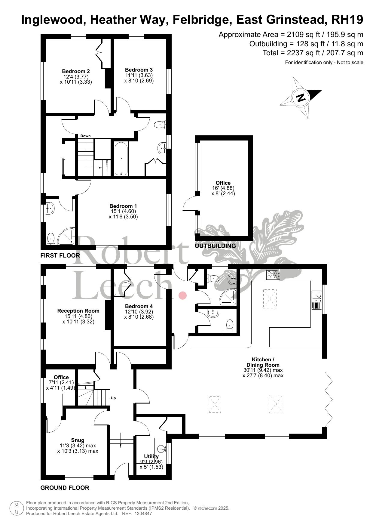 Inglewood, Heather Way, Felbridge floorplan