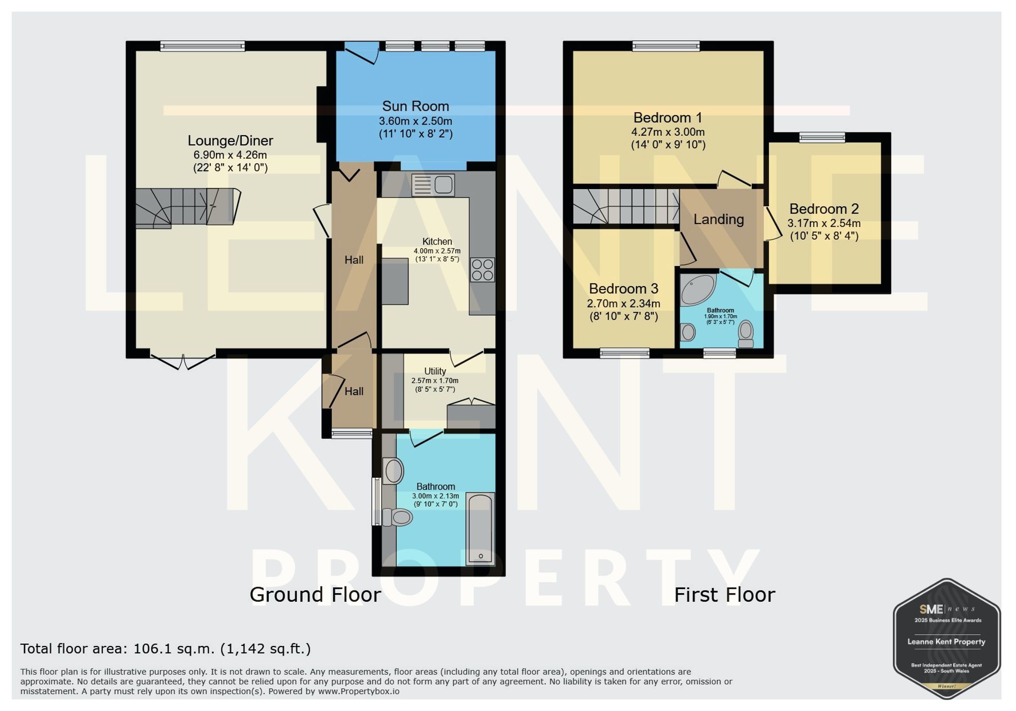 71 Lewis Drive, Caerphilly floorplan