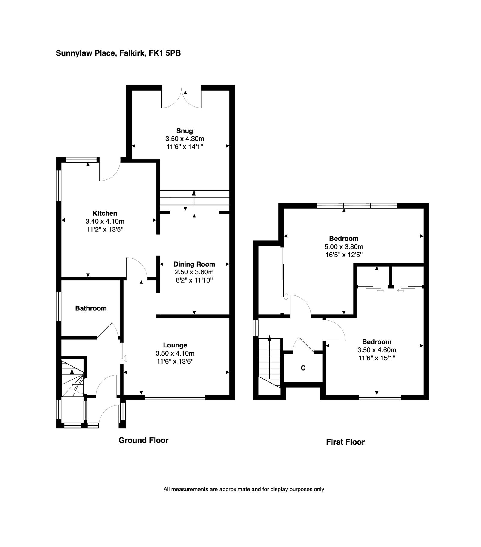 4, Sunnylaw Place, Falkirk floorplan