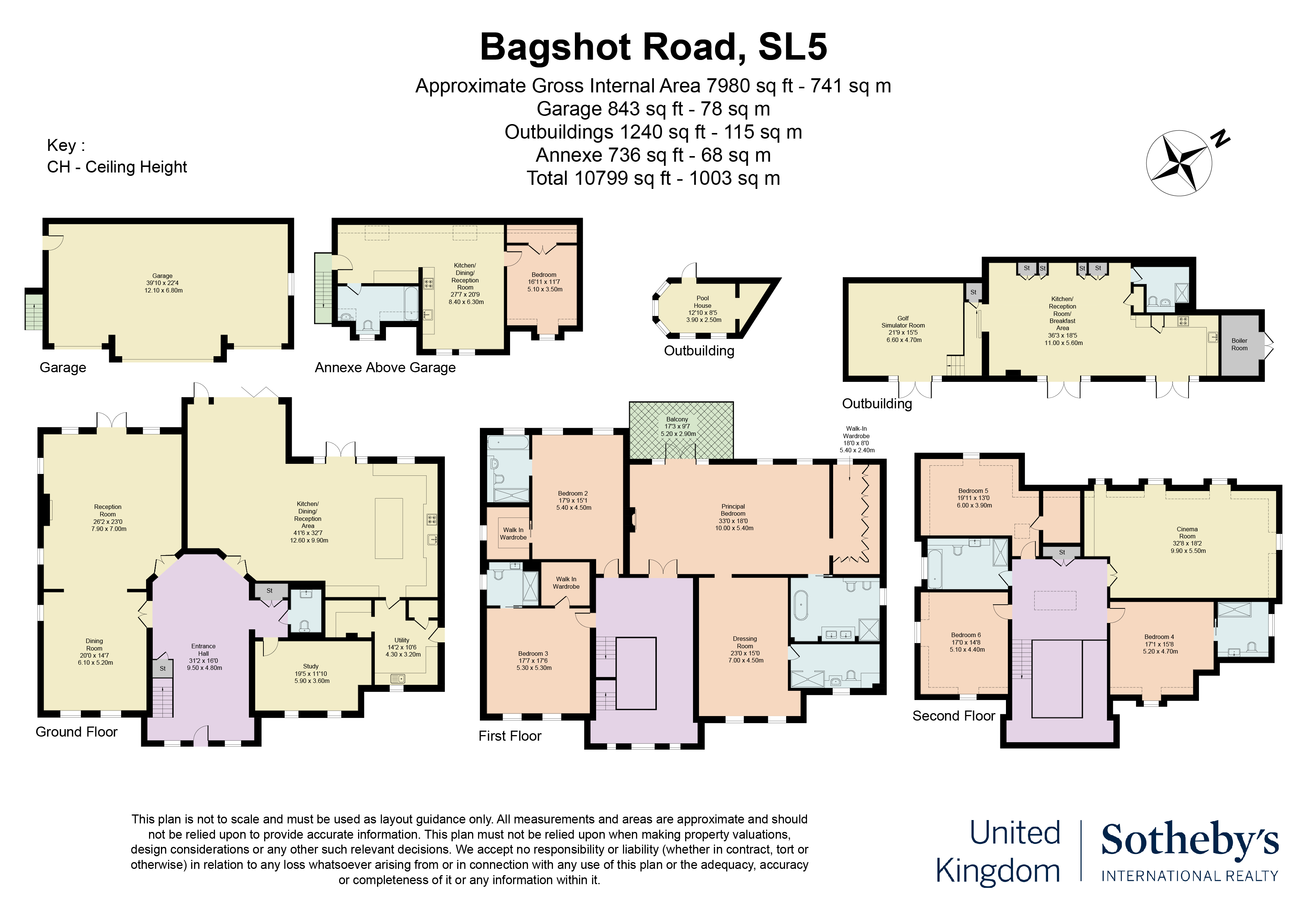 Bagshot, Bagshot Road, Surrey floorplan