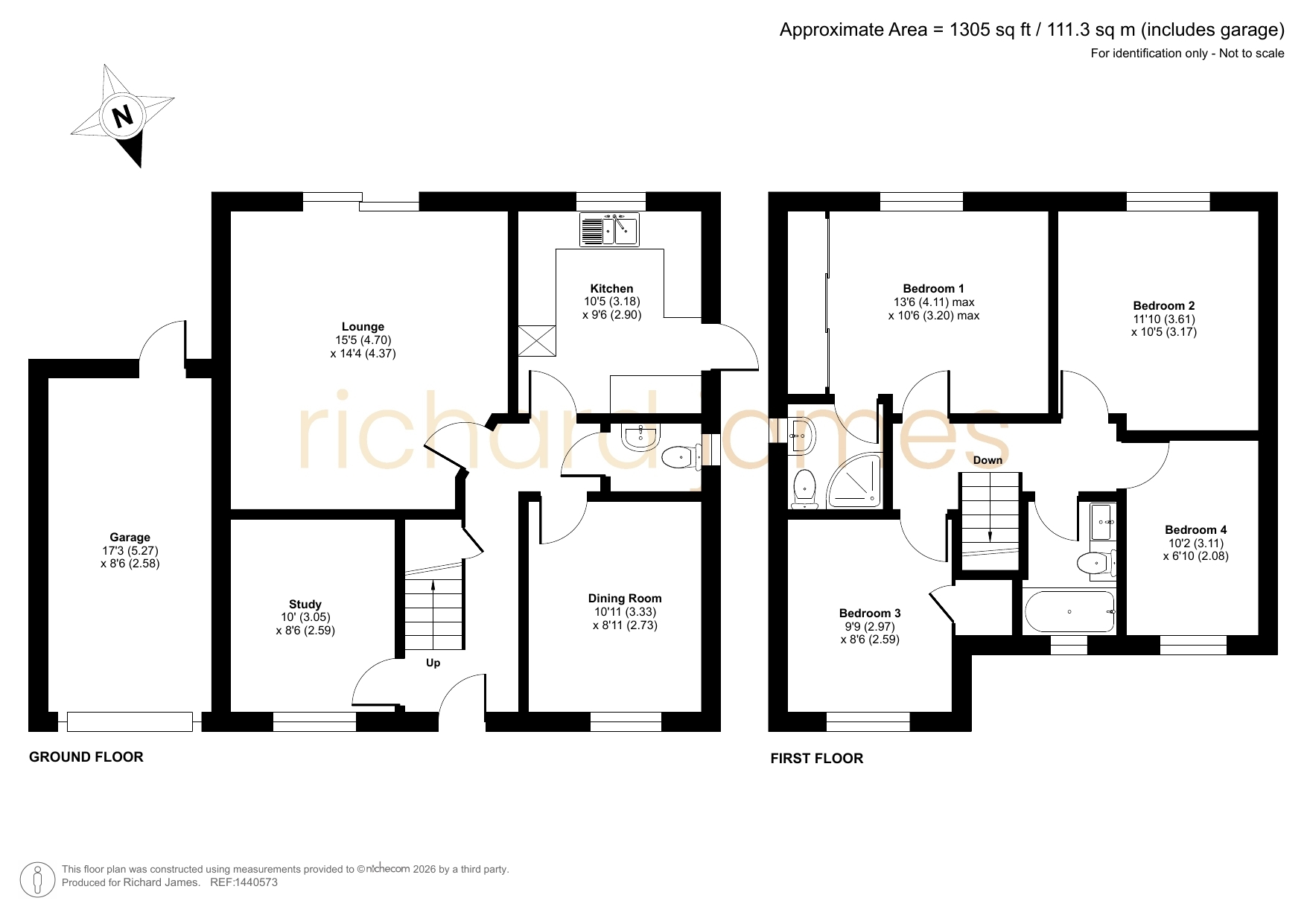 17, Saltspring Drive, Royal Wootton Bassett floorplan