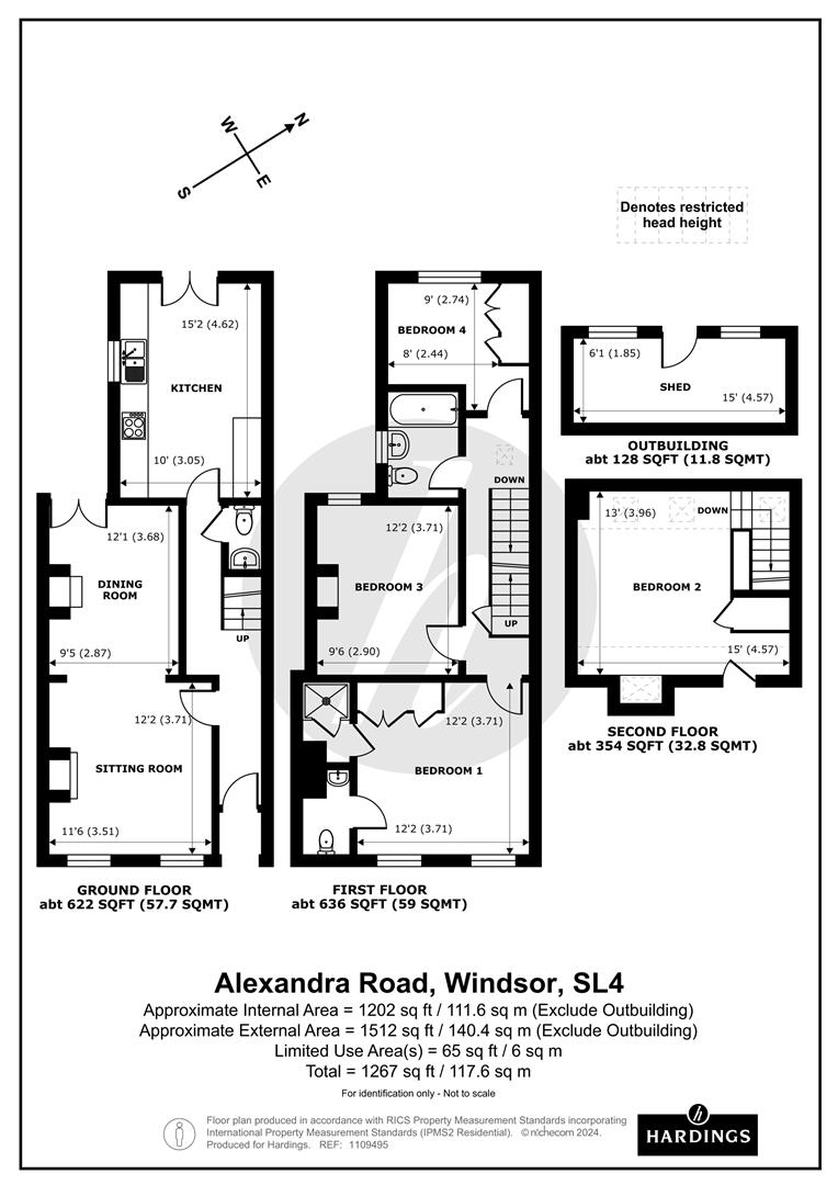 66, Alexandra Road, Windsor floorplan