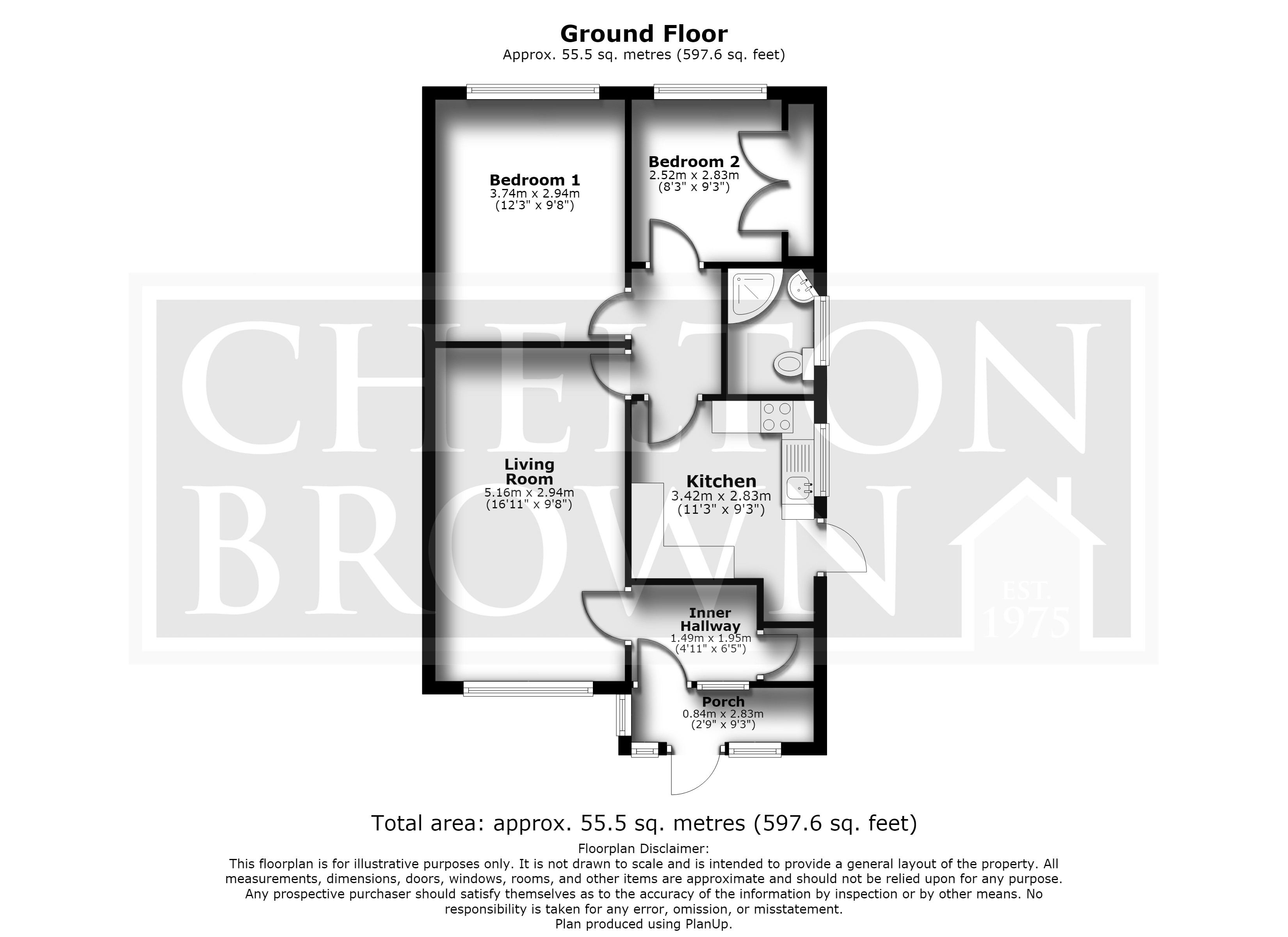 125, Park Lane, Northampton floorplan