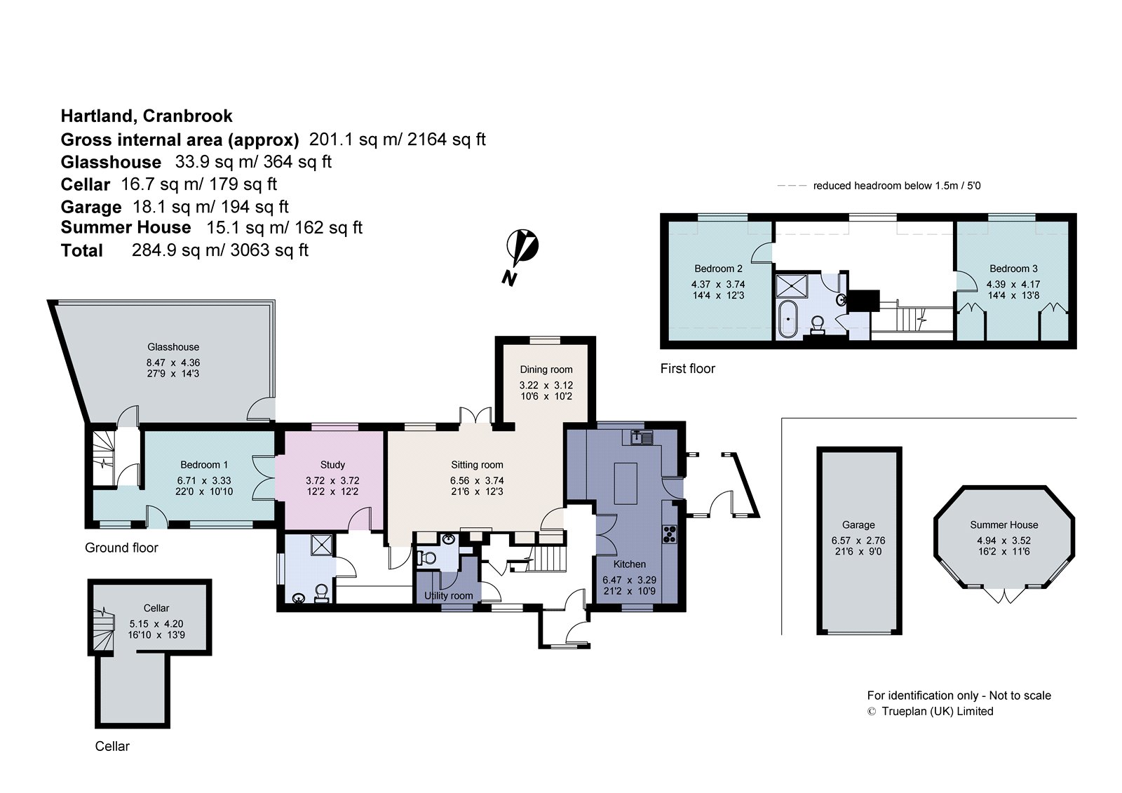 Hartland,, Gills Green, Kent floorplan