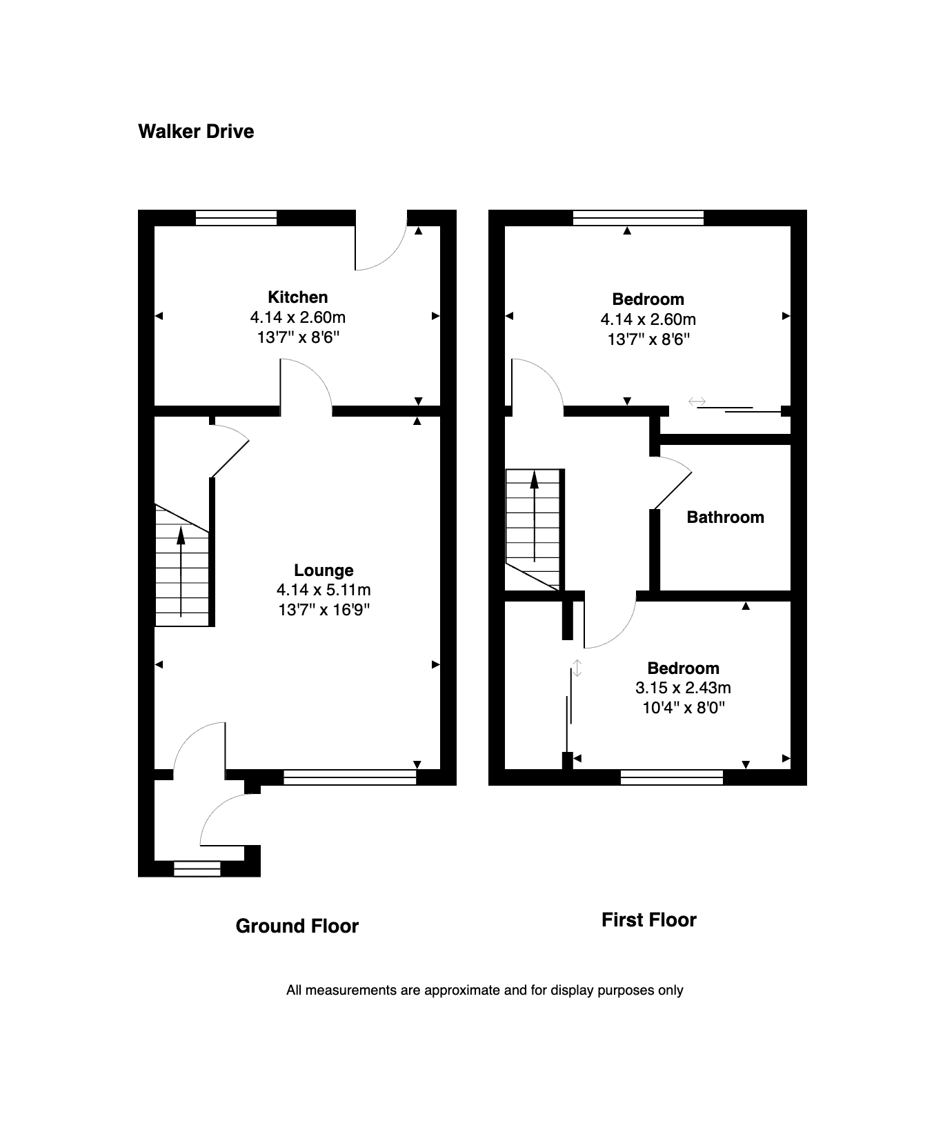 8, Walker Drive, Bonnybridge floorplan