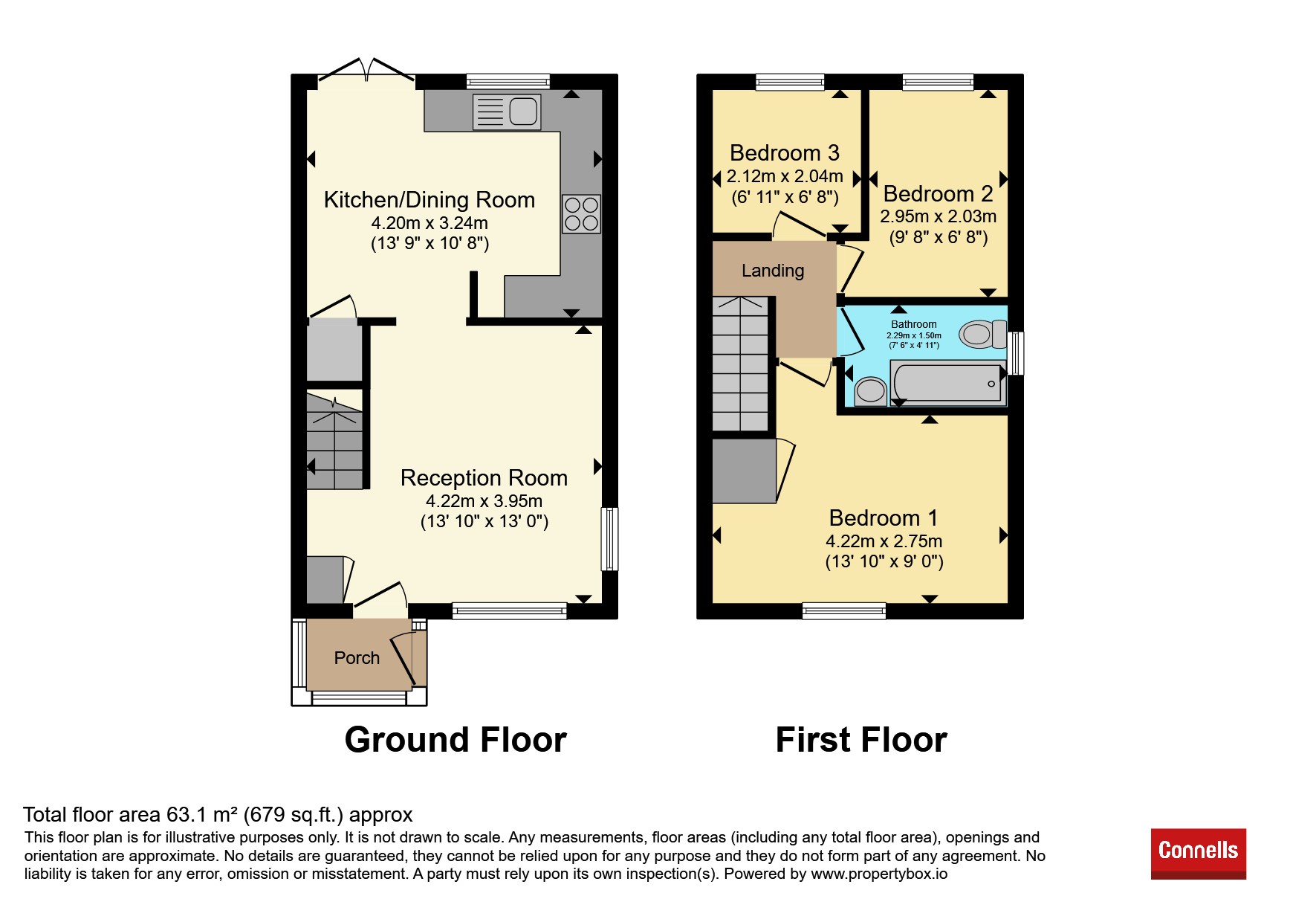 3, Willow Walk, Tunbridge Wells floorplan