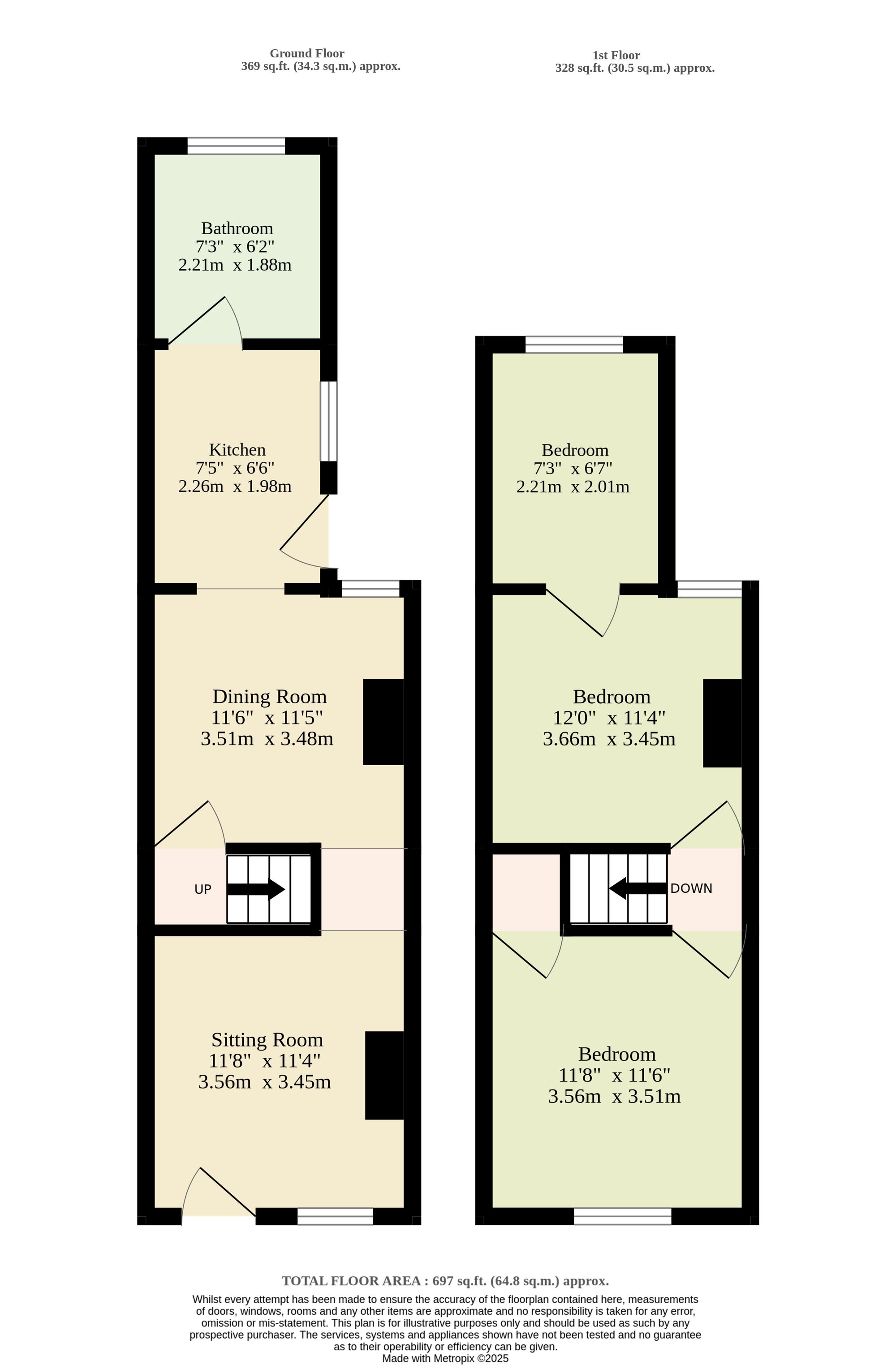 181 Silver Road, Norwich floorplan