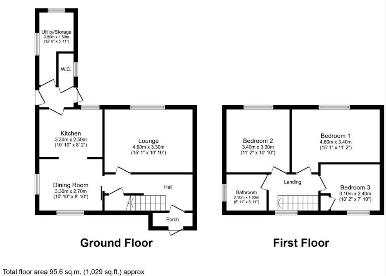 31, Maple Road, Winwick, Warrington floorplan