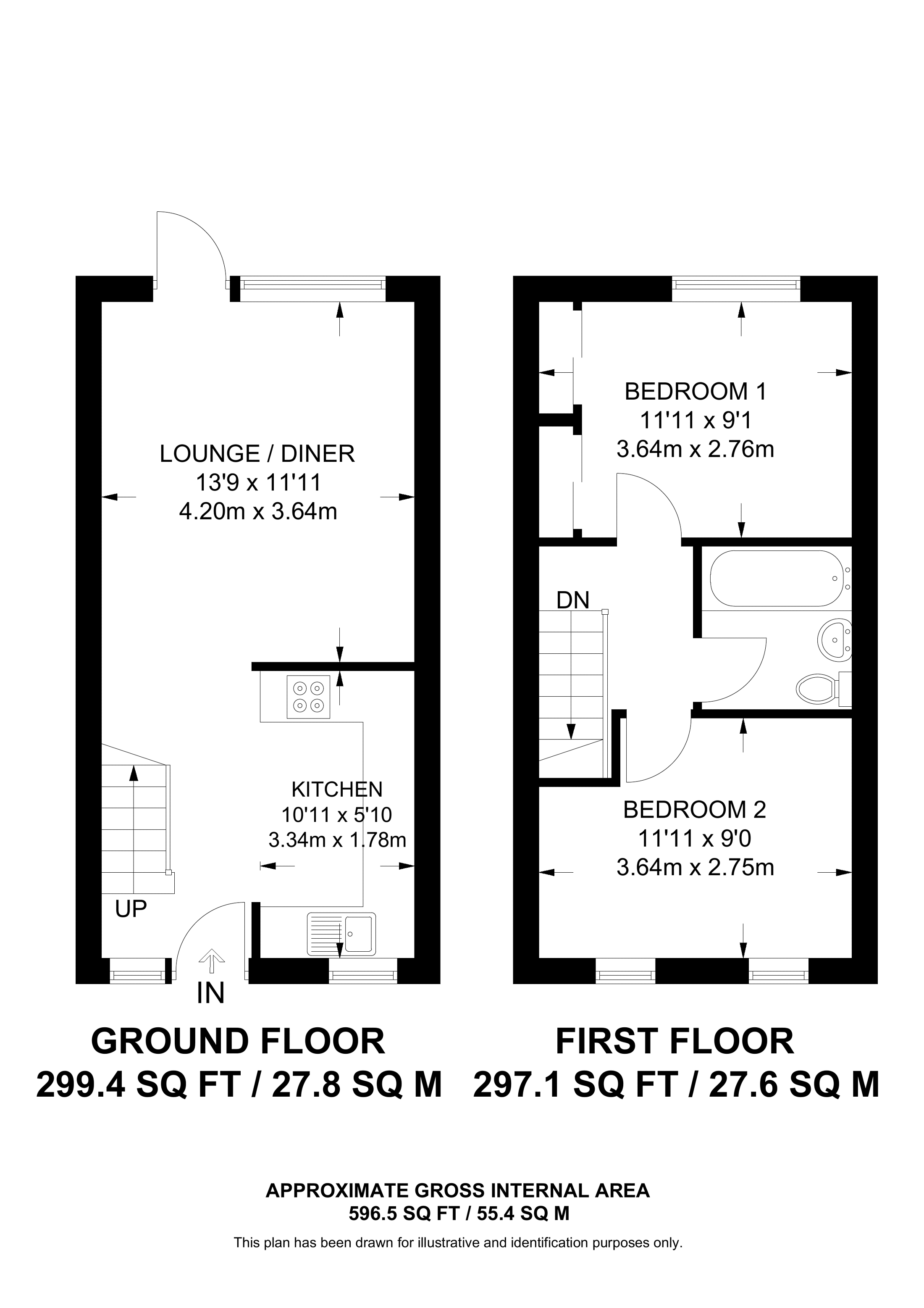 Oak Path, Bushey floorplan