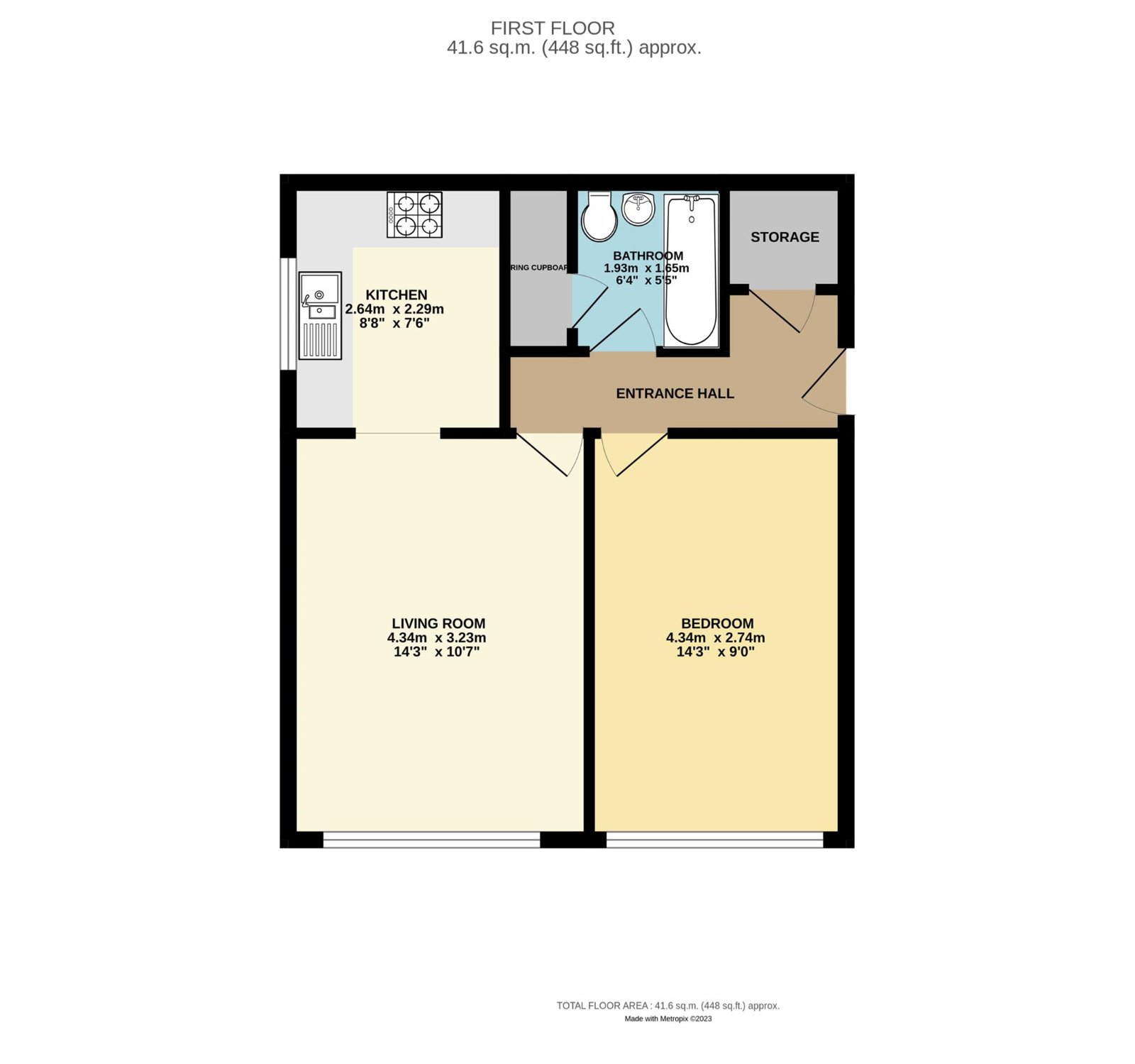 Wellington Road North, Greater Manchester floorplan