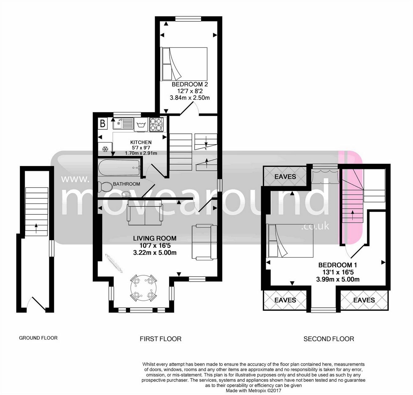 2 Bedrooms Maisonette to rent in London Road, Gloucester GL1