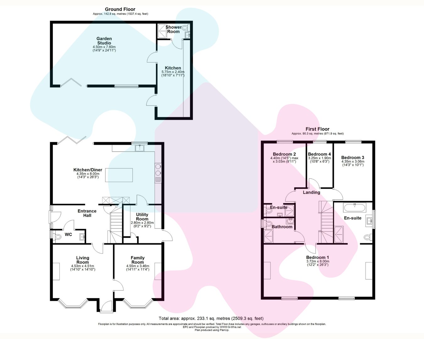 17, Mill Lane, YATELEY floorplan