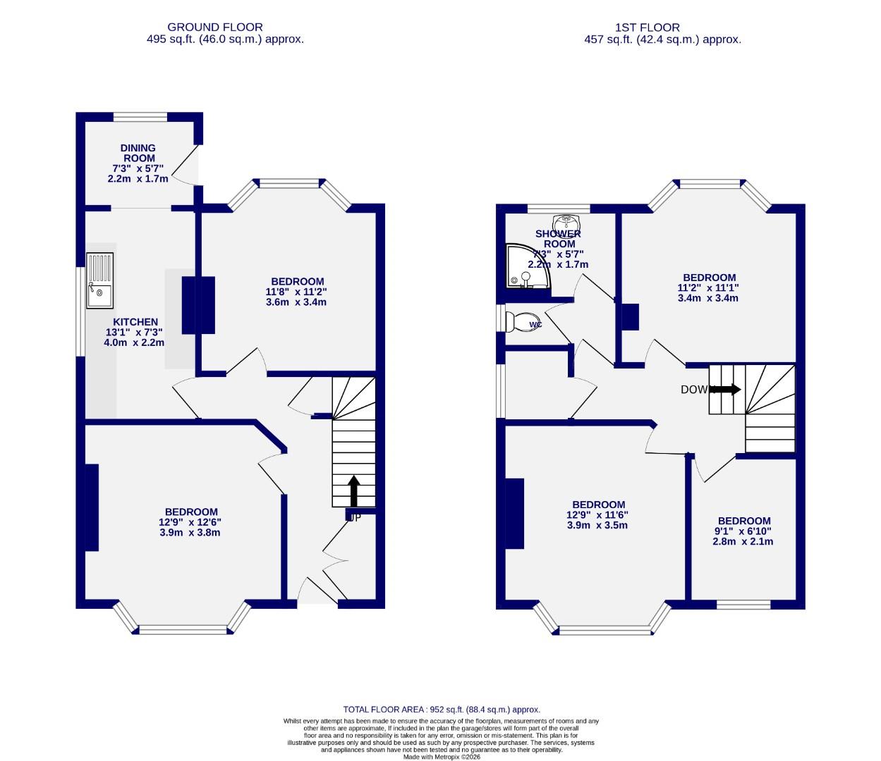 19, Broadway West, York floorplan
