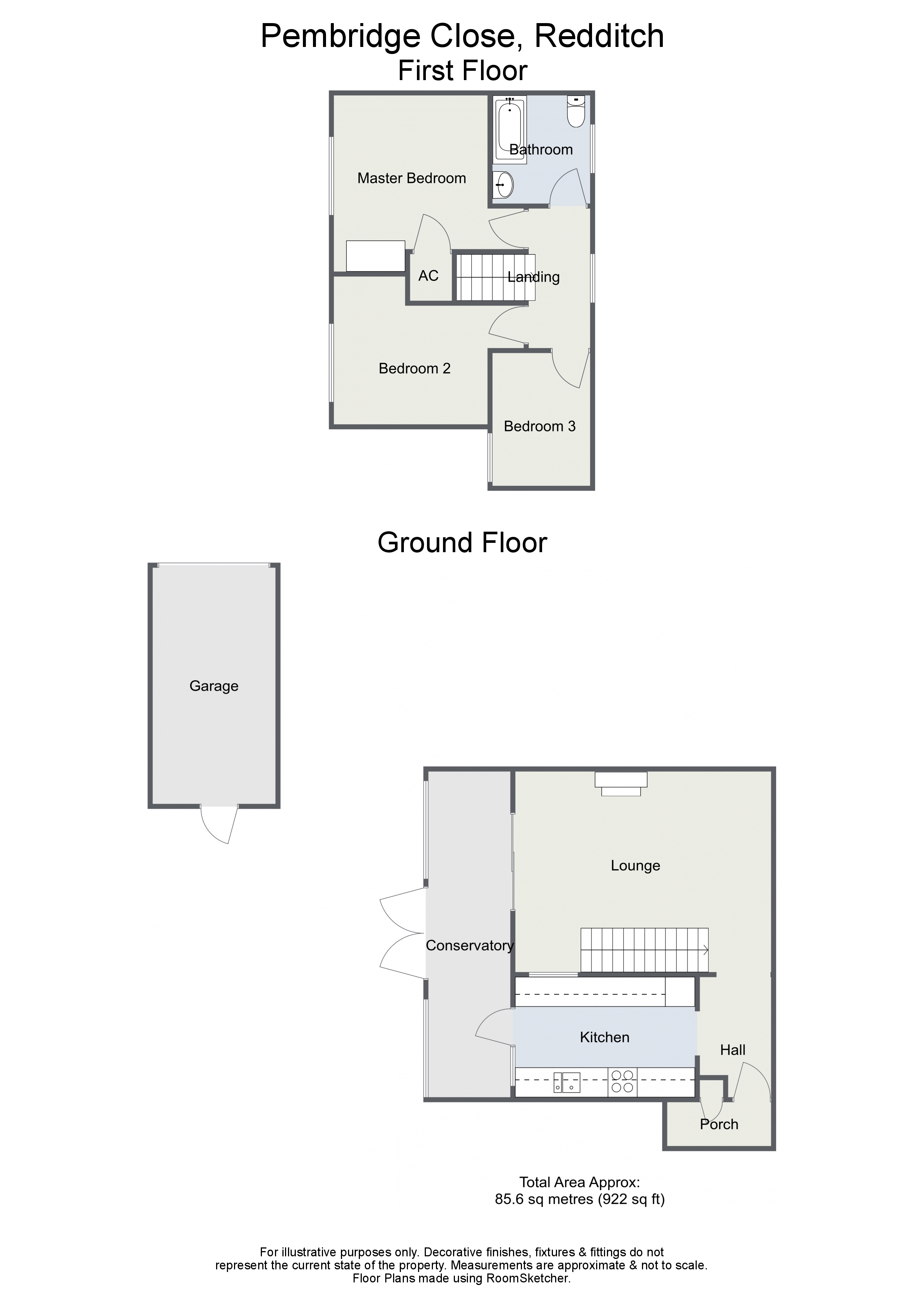 3 Bedrooms Semi-detached house for sale in Pembridge Close, Redditch B98