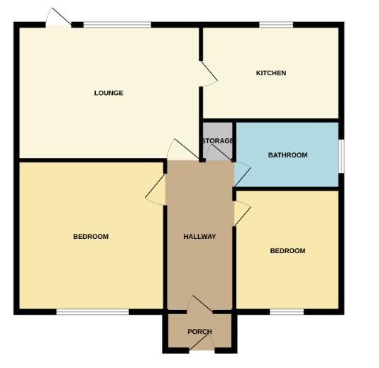 2, Green Meadows Greater Manchester, Westhoughton floorplan