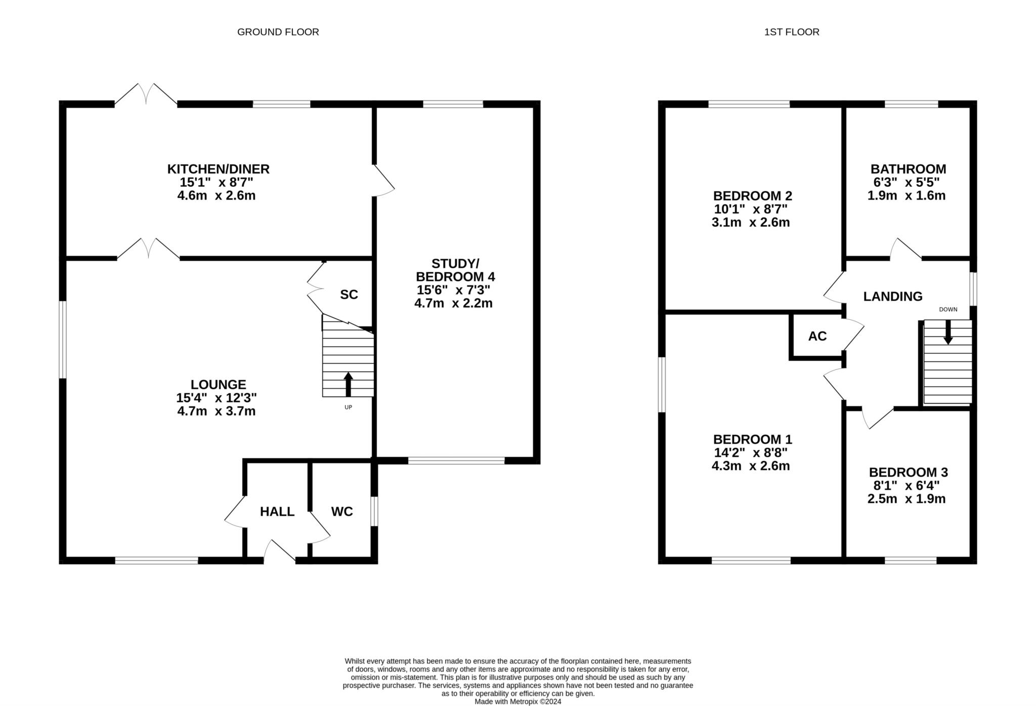 40, Christian Court, Milton Keynes floorplan