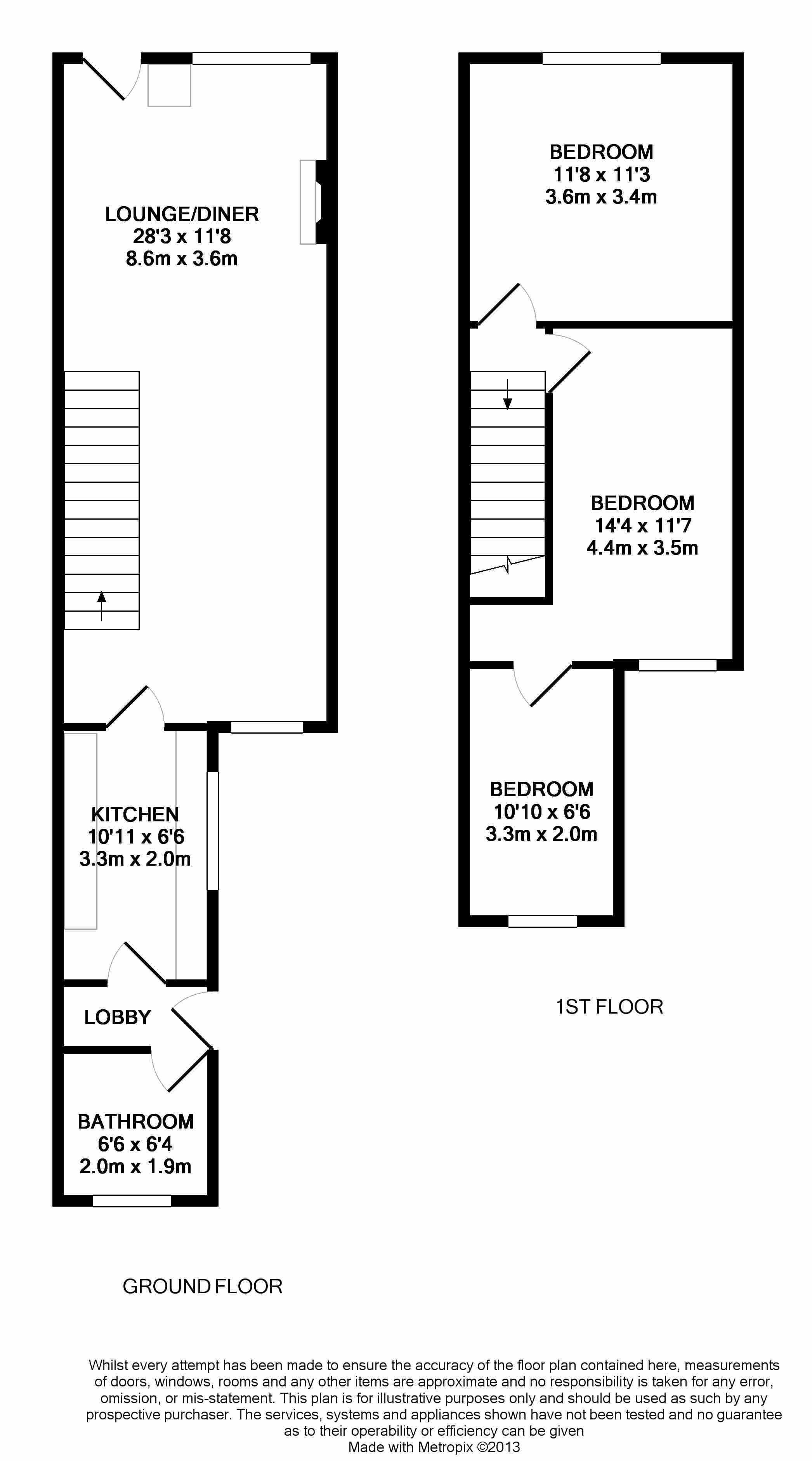 82, Avenue Road, Norwich floorplan