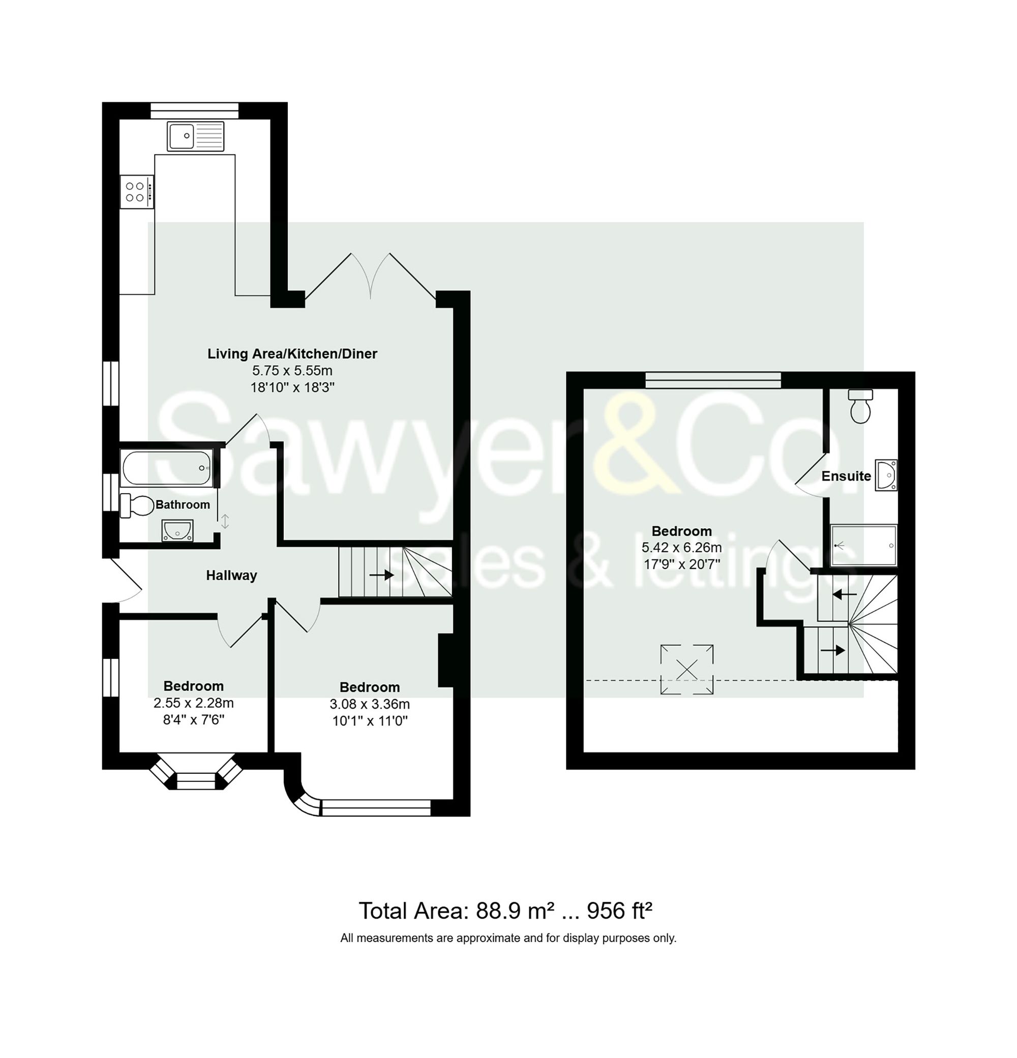 56 Greenfield Crescent, Brighton floorplan