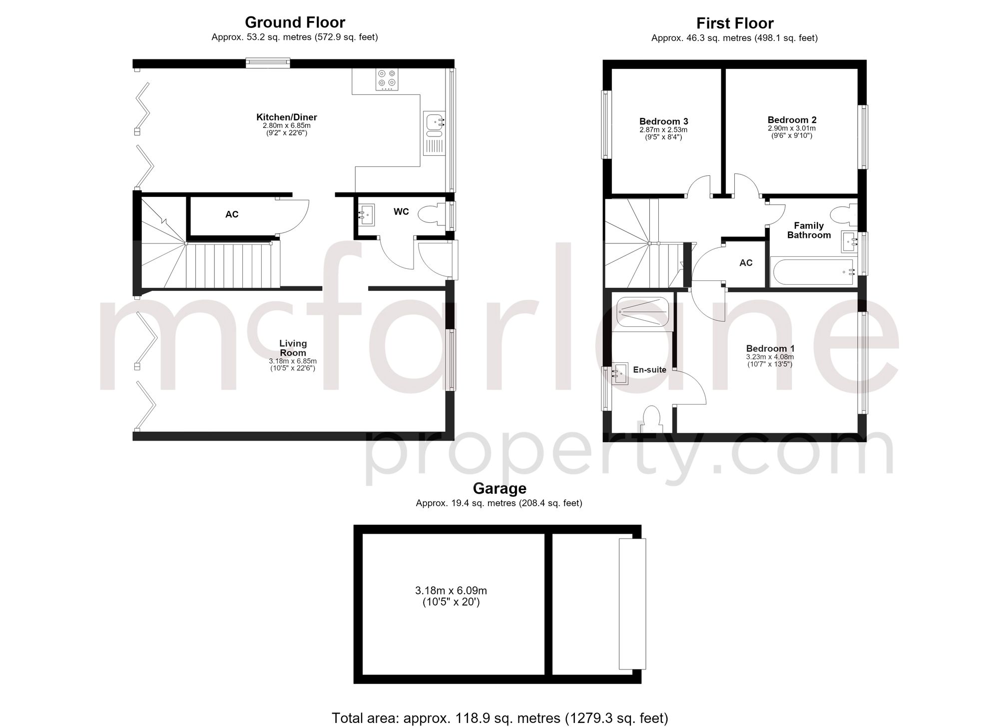 20 Woolner Road, Swindon floorplan