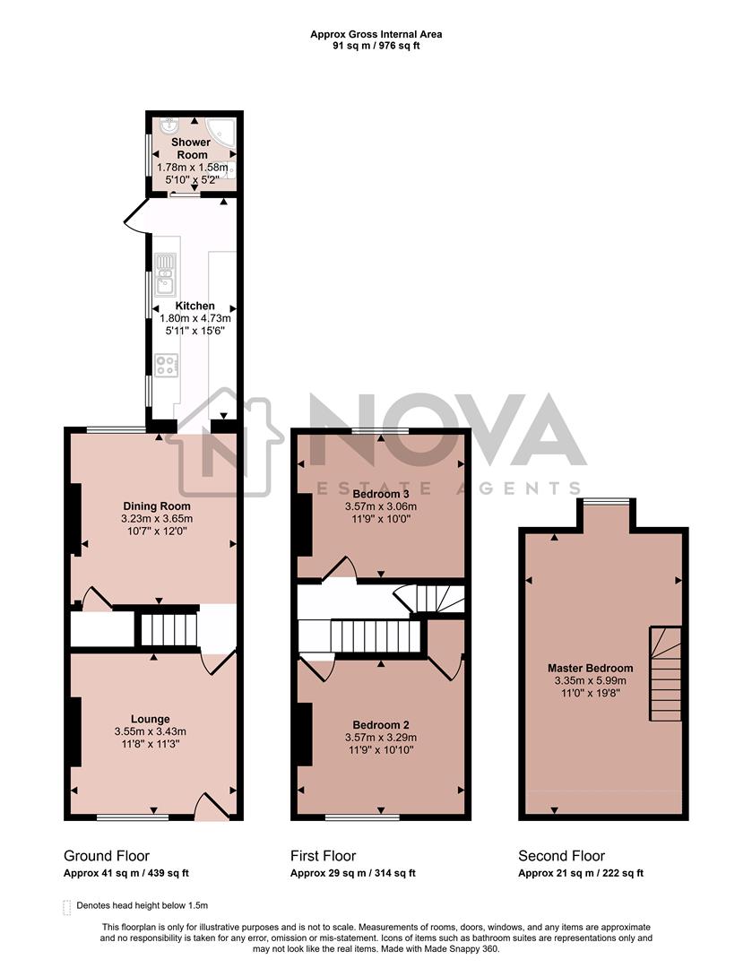 18, Tavistock Street, Luton floorplan