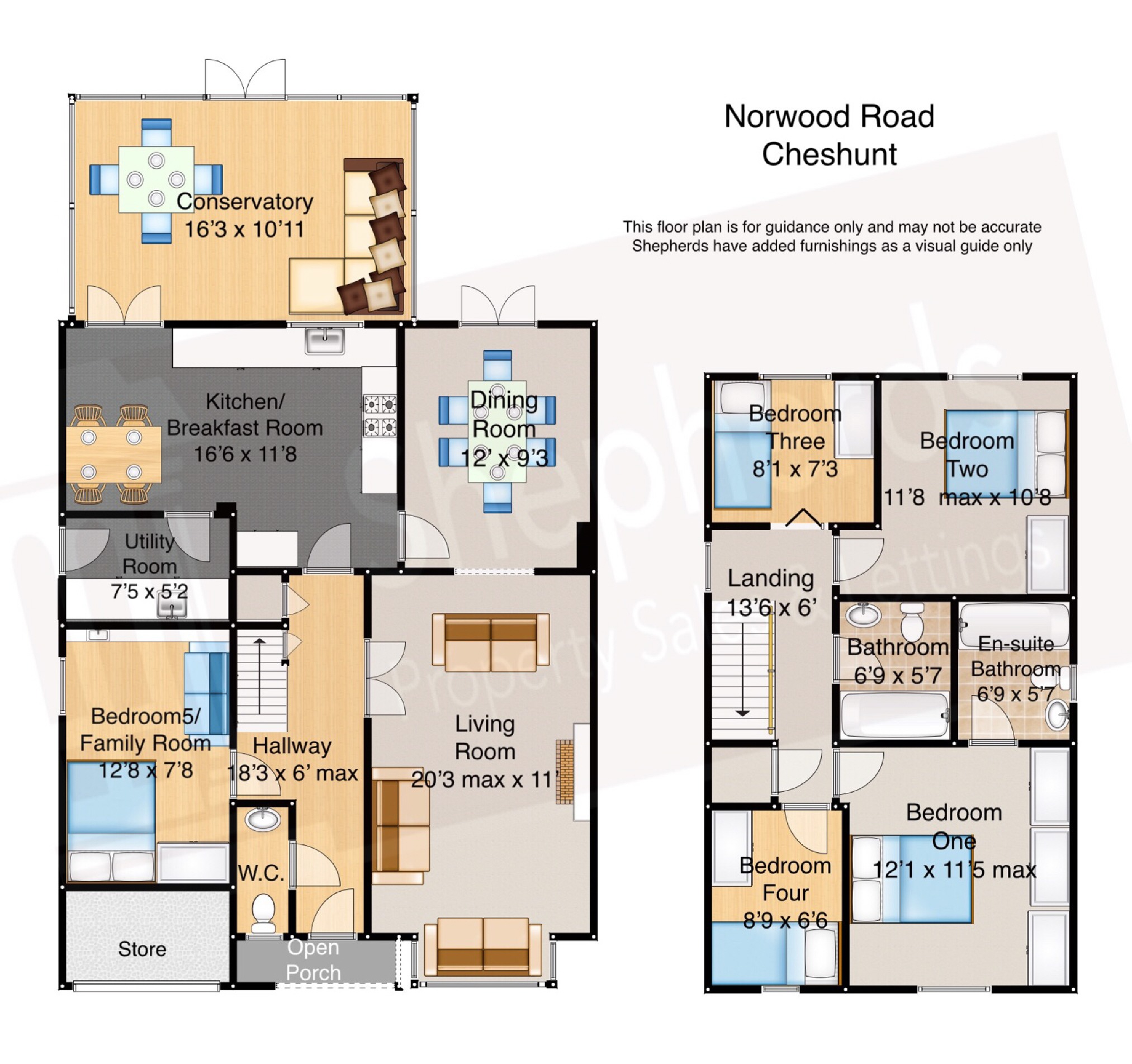 5 Bedrooms Detached house for sale in Norwood Road, Cheshunt, Hertfordshire EN8