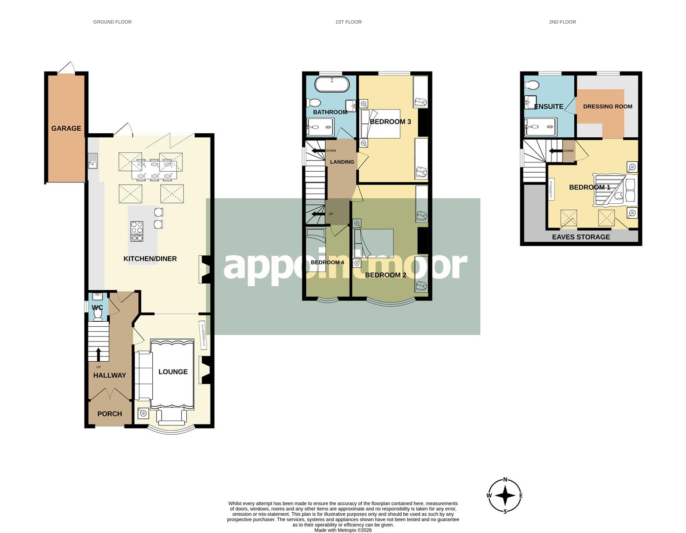 9, Bridgwater Drive, Westcliff-On-Sea floorplan